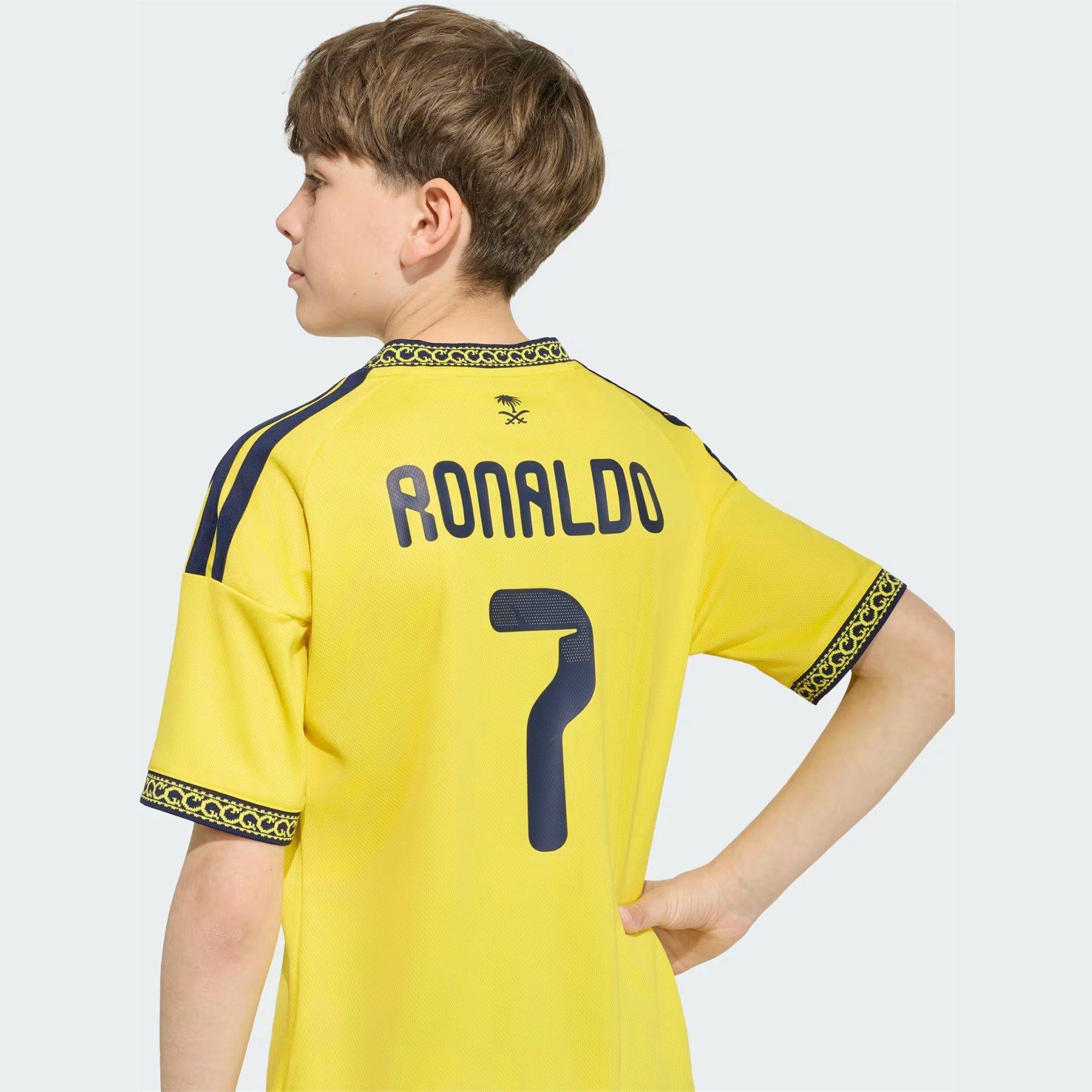 Yellow/Blue - adidas - Al Nassr Home Shirt 2026/27 CR7 Juniors - 9
