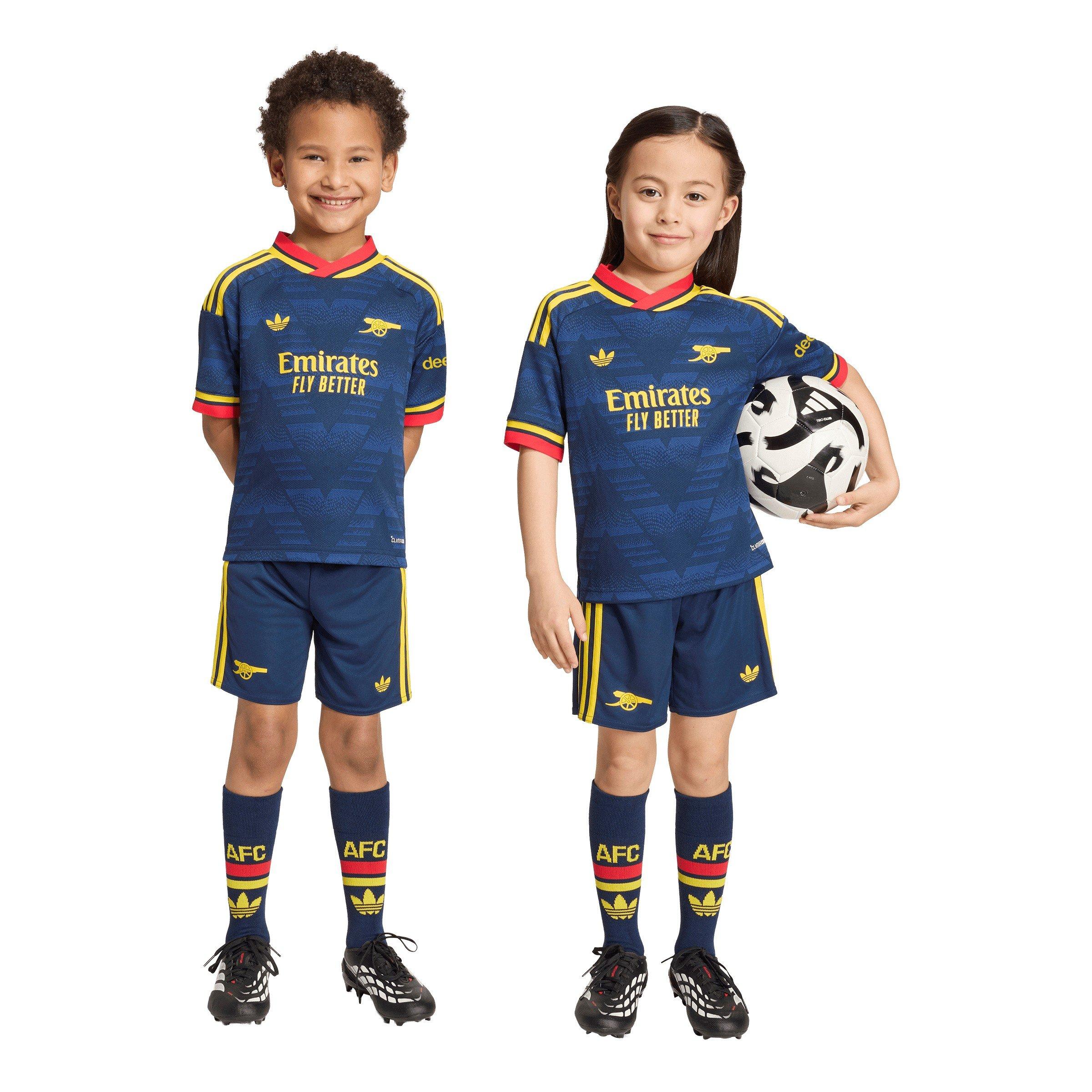 Navy/Gul - adidas - Arsenal Away Mini Kit 2026/27 Infants - 3