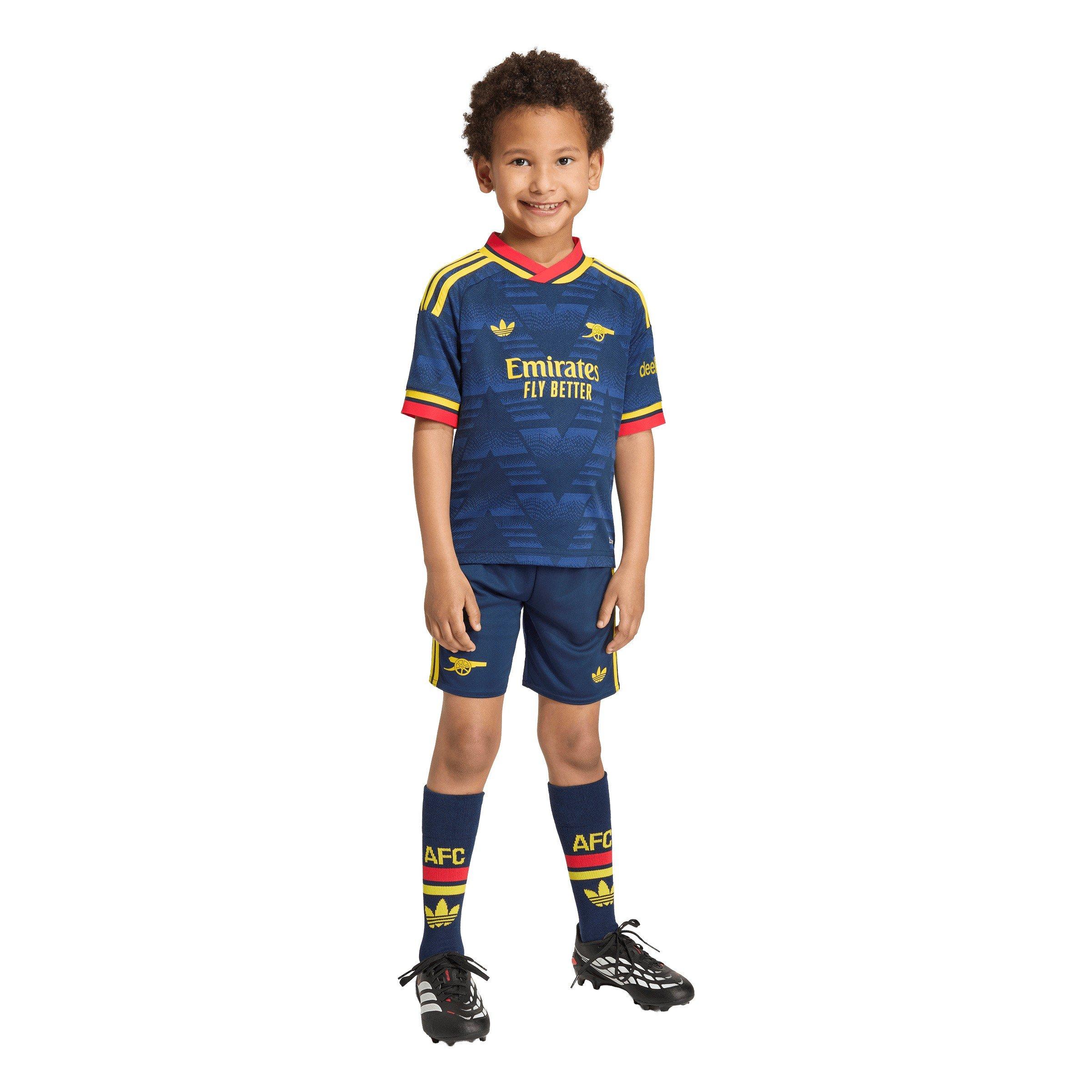 Navy/Gul - adidas - Arsenal Away Mini Kit 2026/27 Infants - 5