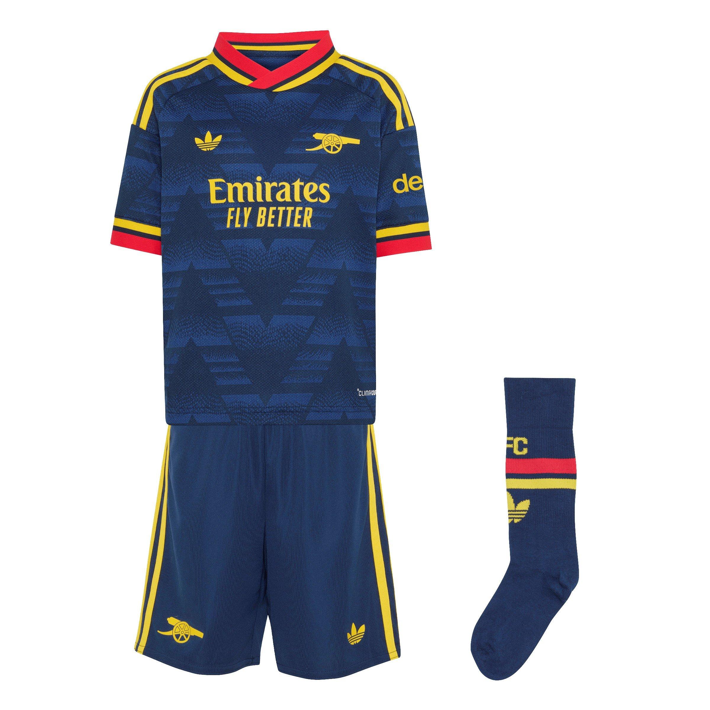 Navy/Gul - adidas - Arsenal Away Mini Kit 2026/27 Infants - 8