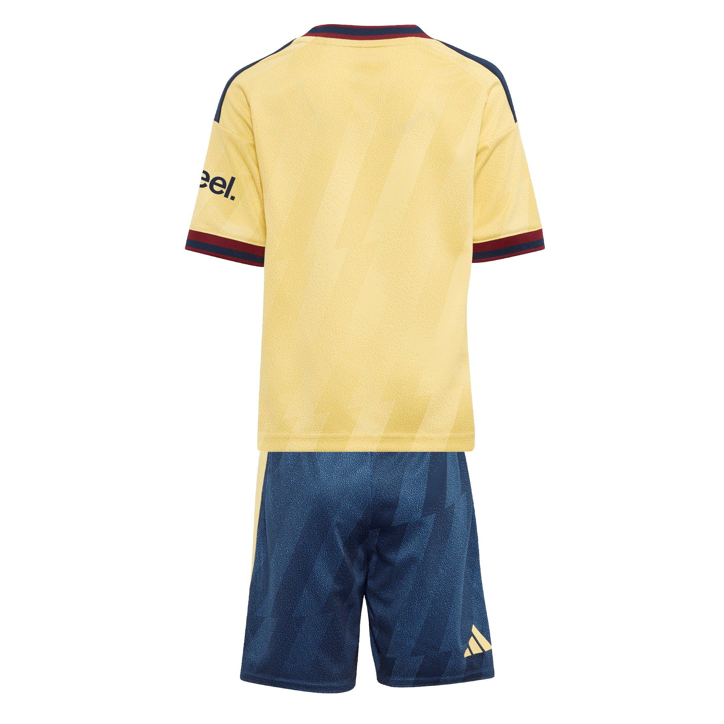 Geel/Zwart - adidas - Kids' Arsenal Third 25/26 Shirt and Shorts Mini Kit - 2