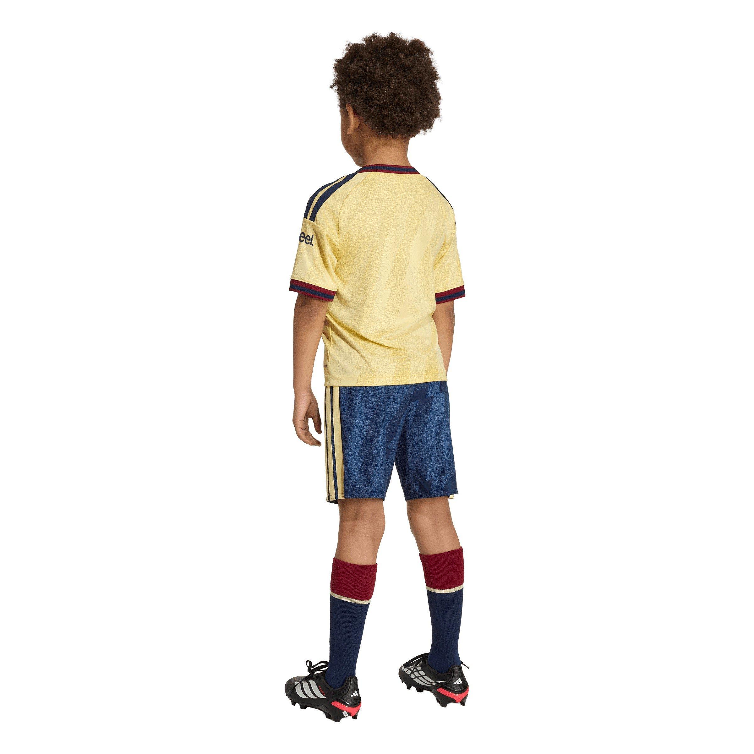 Geel/Zwart - adidas - Kids' Arsenal Third 25/26 Shirt and Shorts Mini Kit - 6
