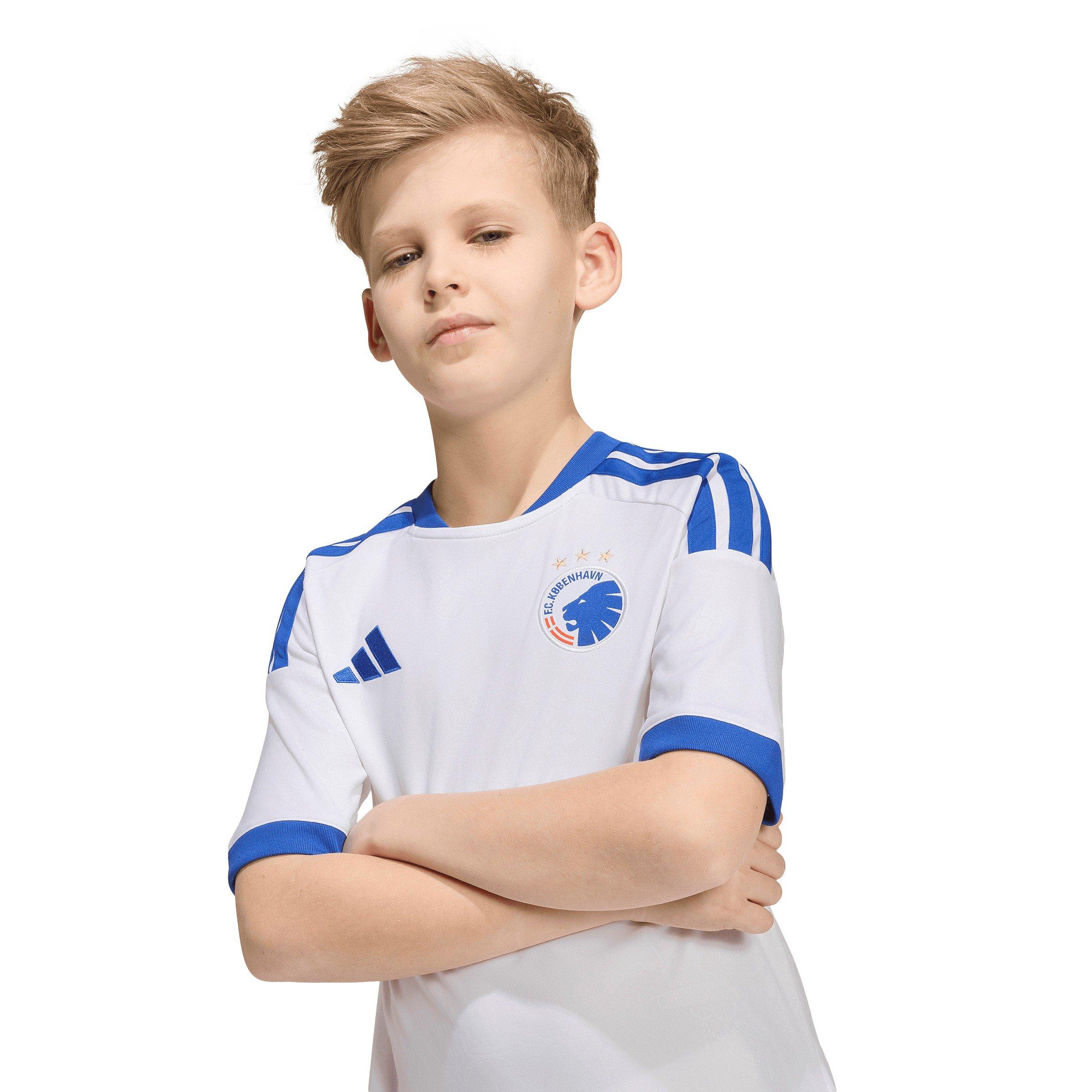 Hvid/Blå - adidas - FC Copenhagen Home Shirt 2026/27 Juniors - 8