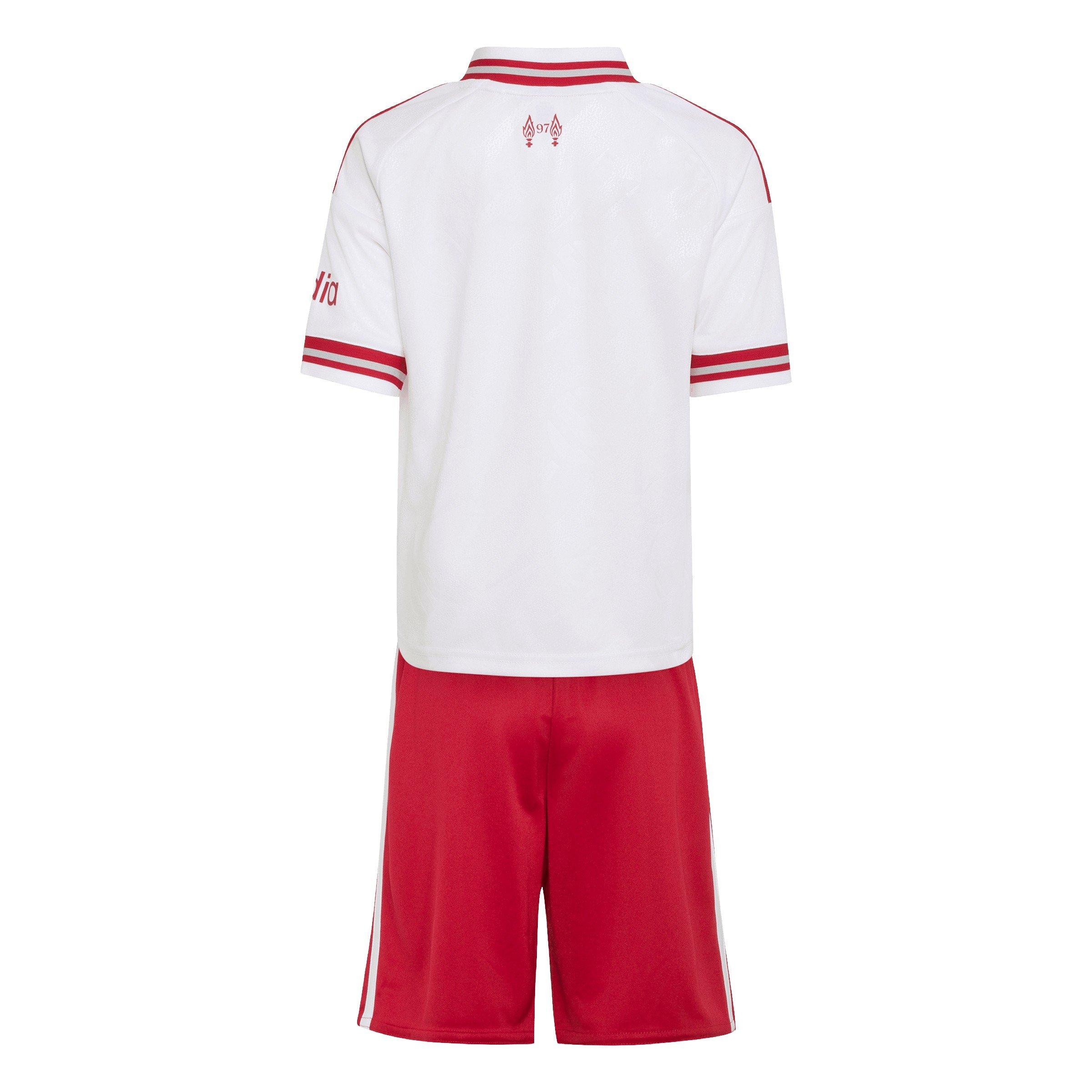 White/Red - adidas - Liverpool Away Mini Kit 2026/27 Infants - 2