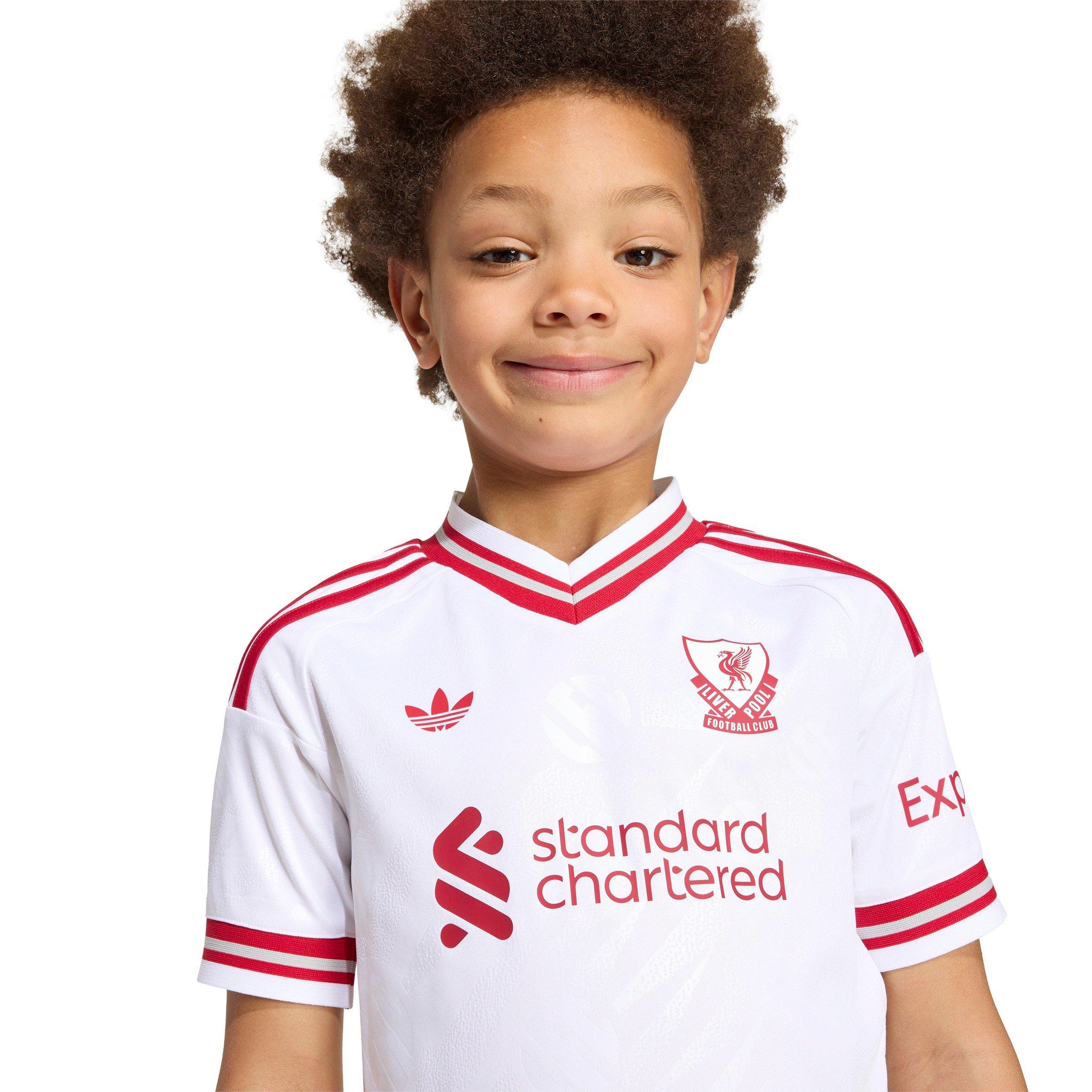 White/Red - adidas - Liverpool Away Mini Kit 2026/27 Infants - 11