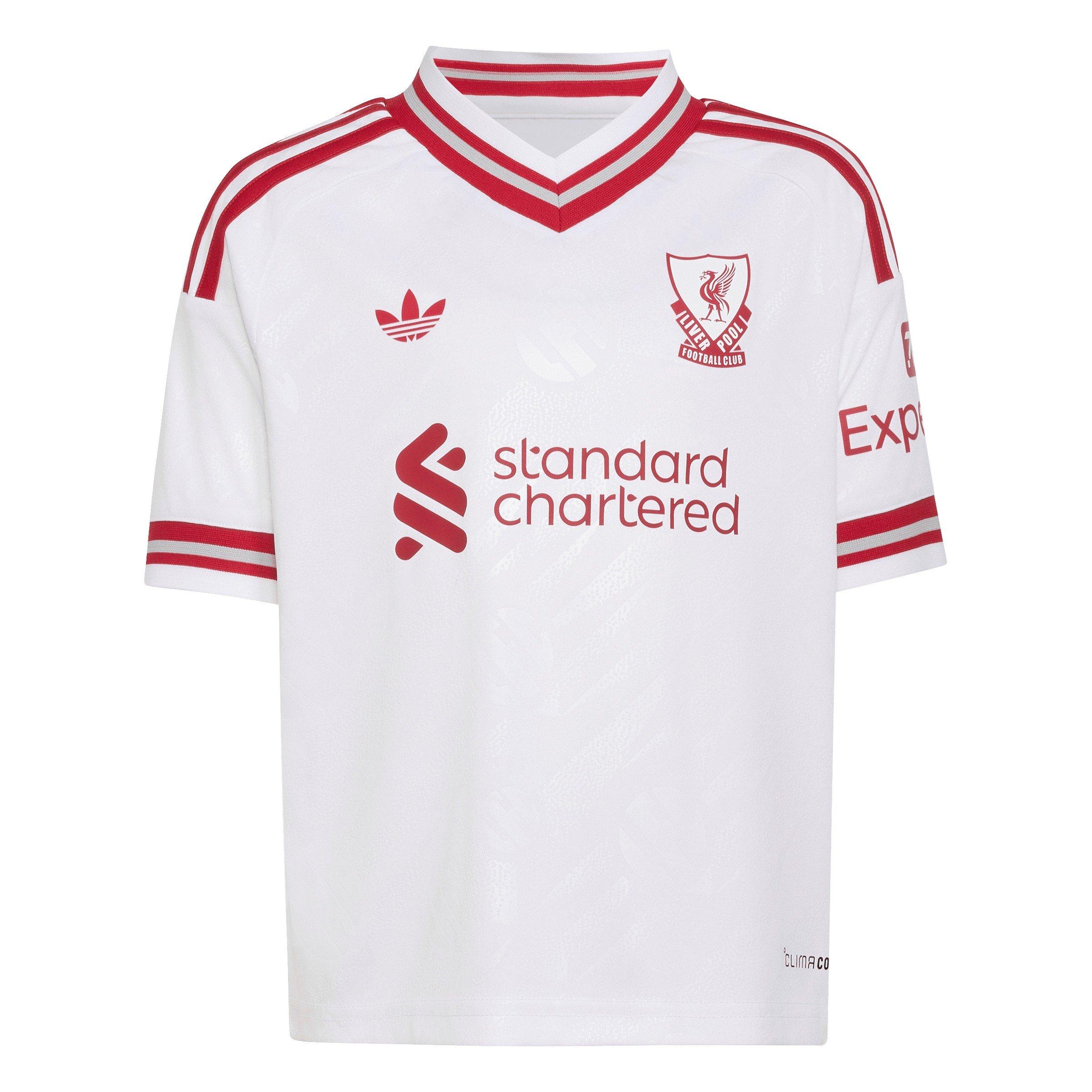 White/Red - adidas - Liverpool Away Mini Kit 2026/27 Infants - 8
