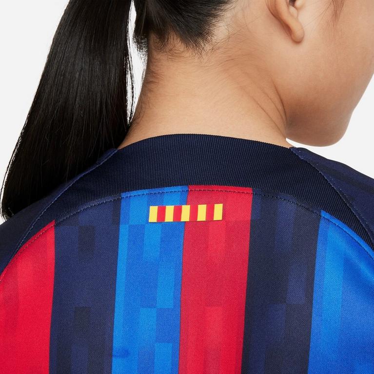 Rouge/Bleu - Nike - Barcelona Home Shirt 2022 2023 Junior Boys - 7
