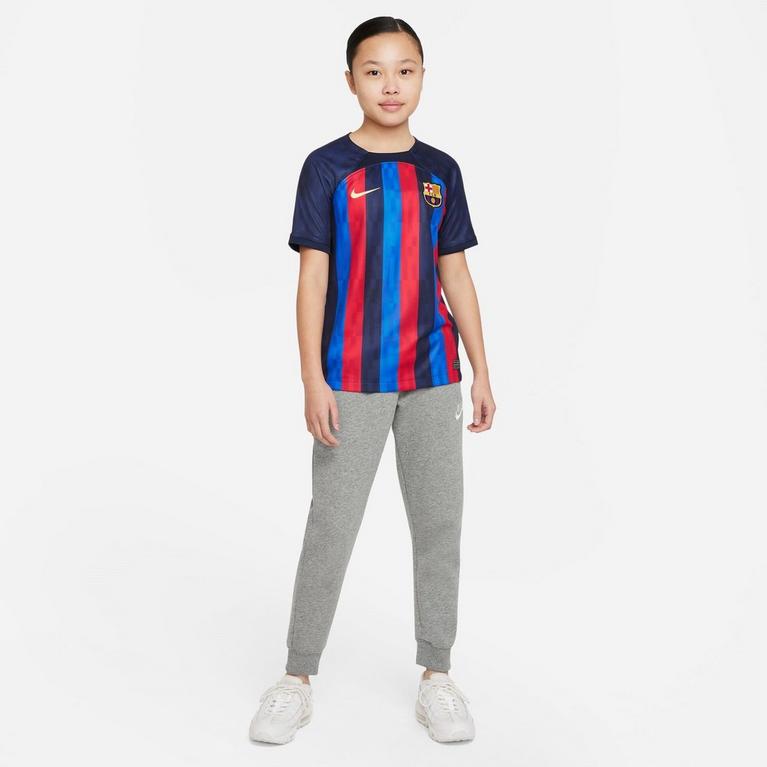 Rouge/Bleu - Nike - Barcelona Home Shirt 2022 2023 Junior Boys - 8