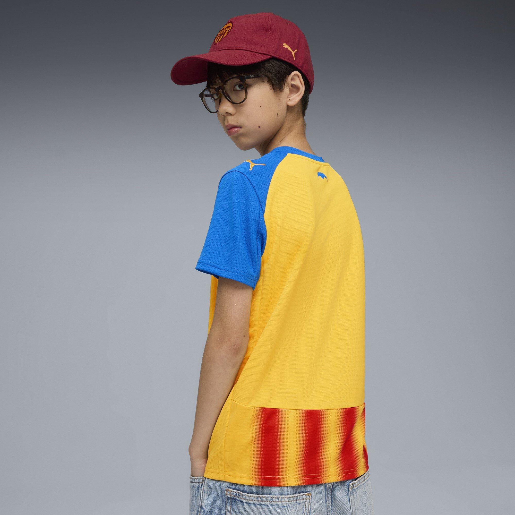 Gul/Rød - Puma - Valencia Third Shirt 2025 2026 Juniors - 4