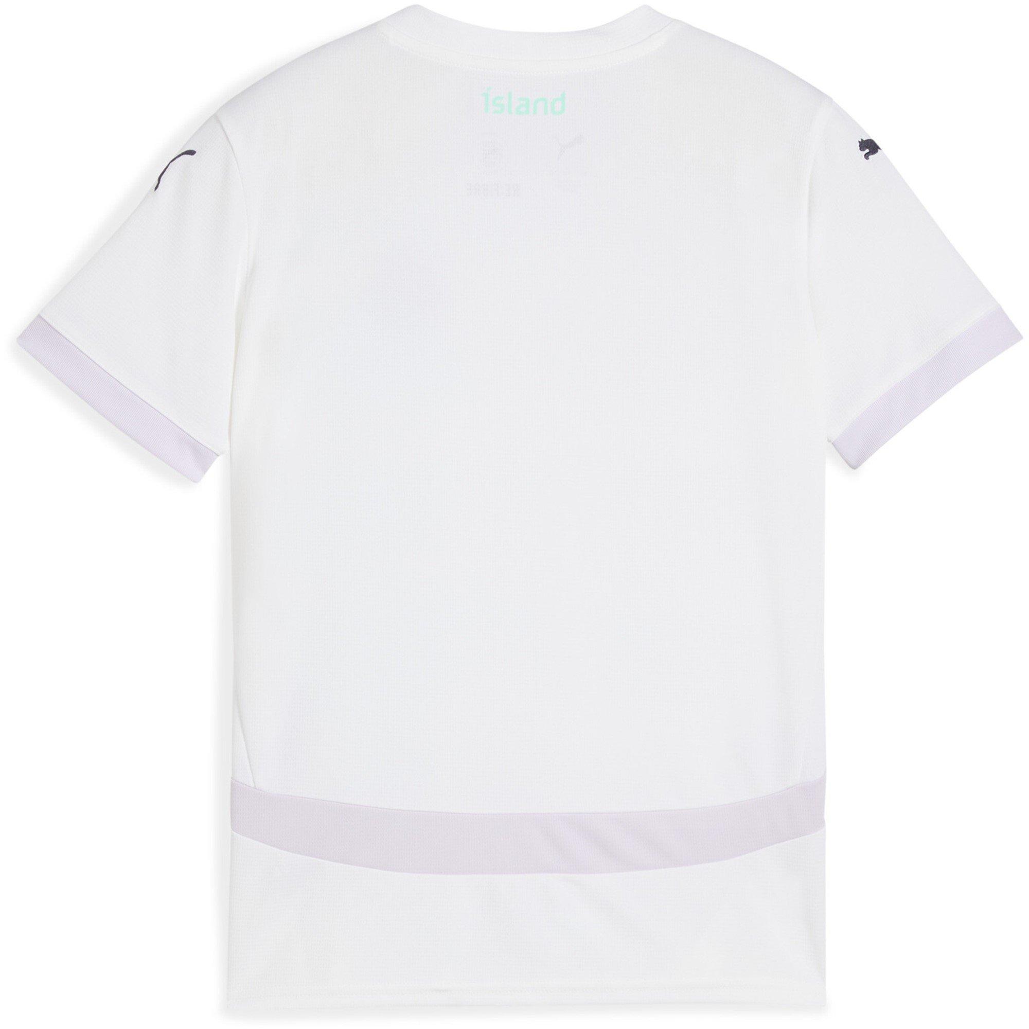 White/Navy - Puma - Iceland Away Shirt 2025 Juniors - 2