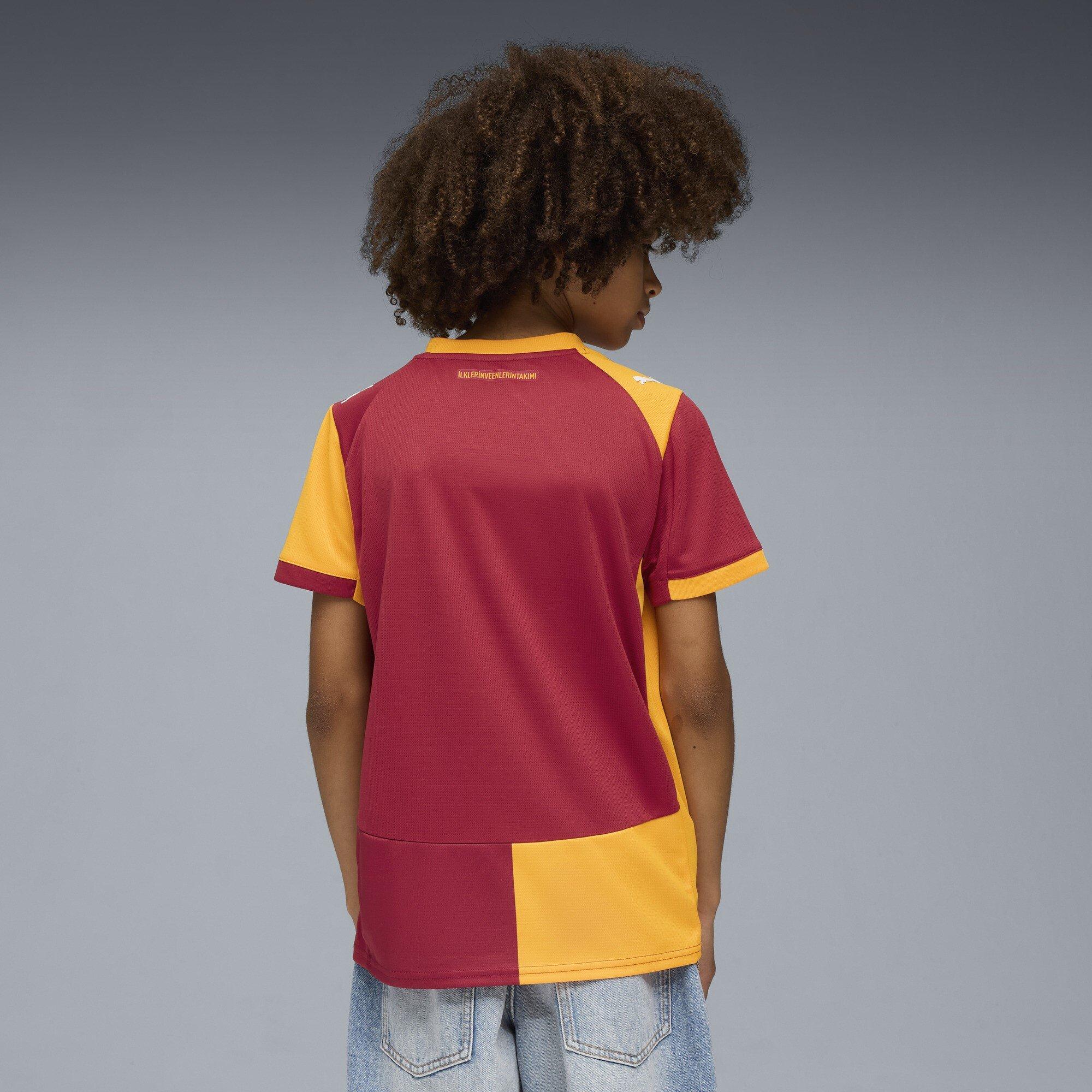 Orange/Red - Puma - Galatasry Home Shirt 2025 2026 Juniors - 5