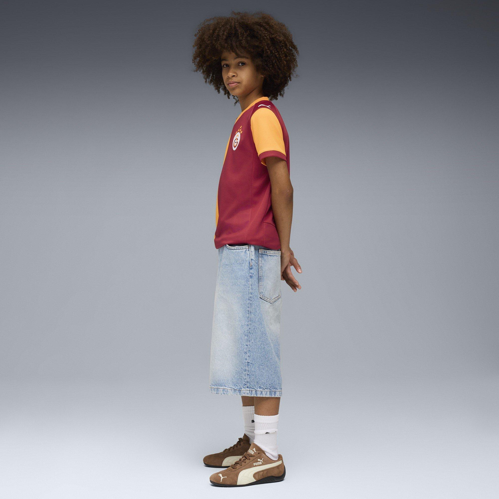 Orange/Red - Puma - Galatasry Home Shirt 2025 2026 Juniors - 6