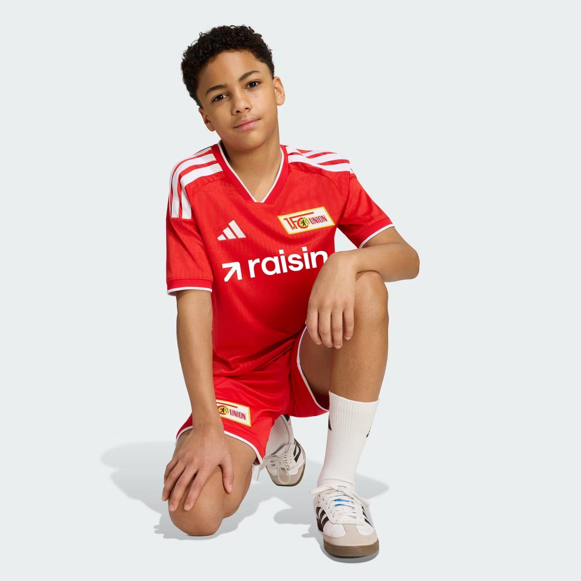 Red/White - adidas - Union Berlin Home Shirt 2026/27 Juniors - 4