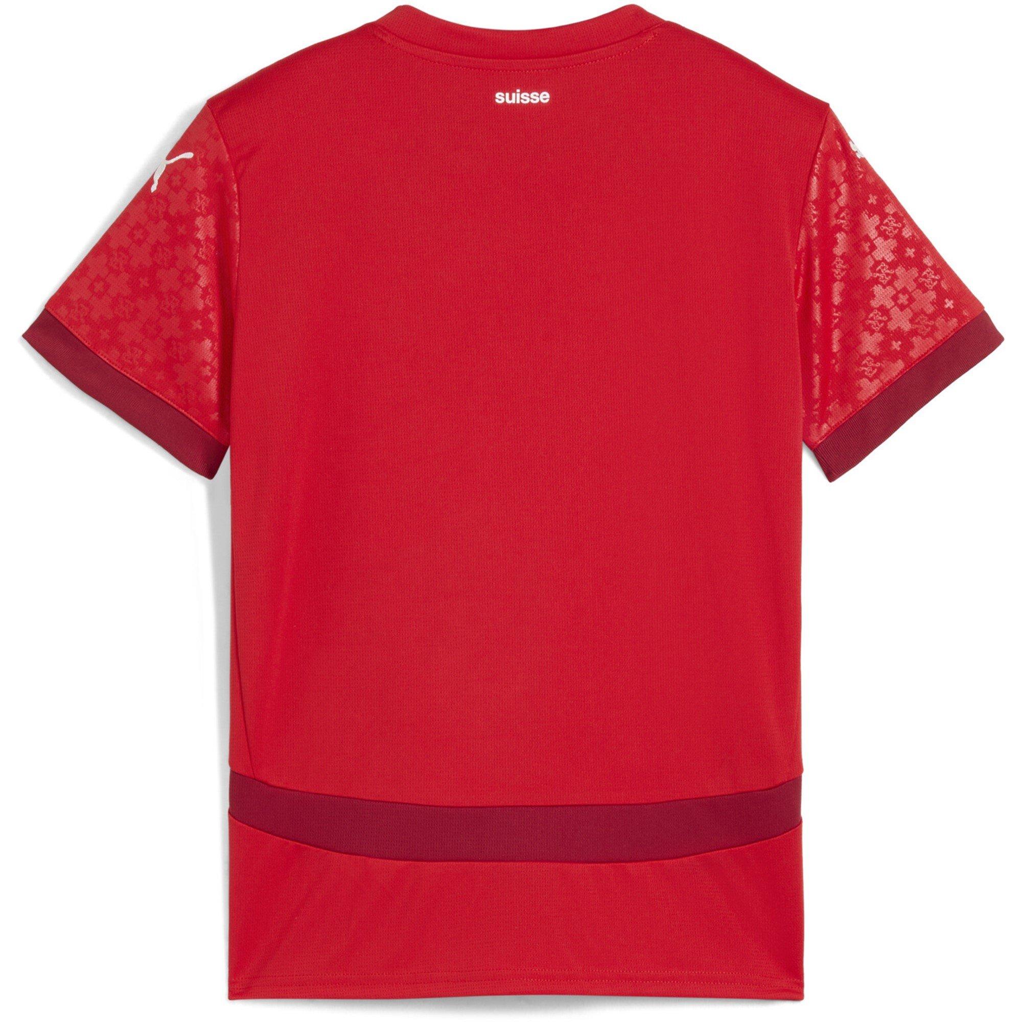 Vermelho - Puma - Switzerland Home Shirt 2025 Juniors - 2