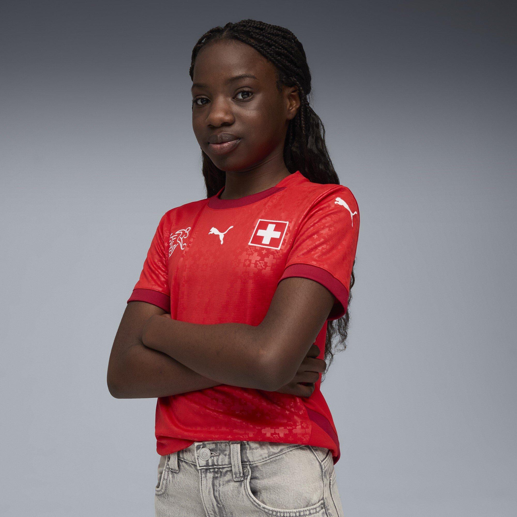 Vermelho - Puma - Switzerland Home Shirt 2025 Juniors - 3