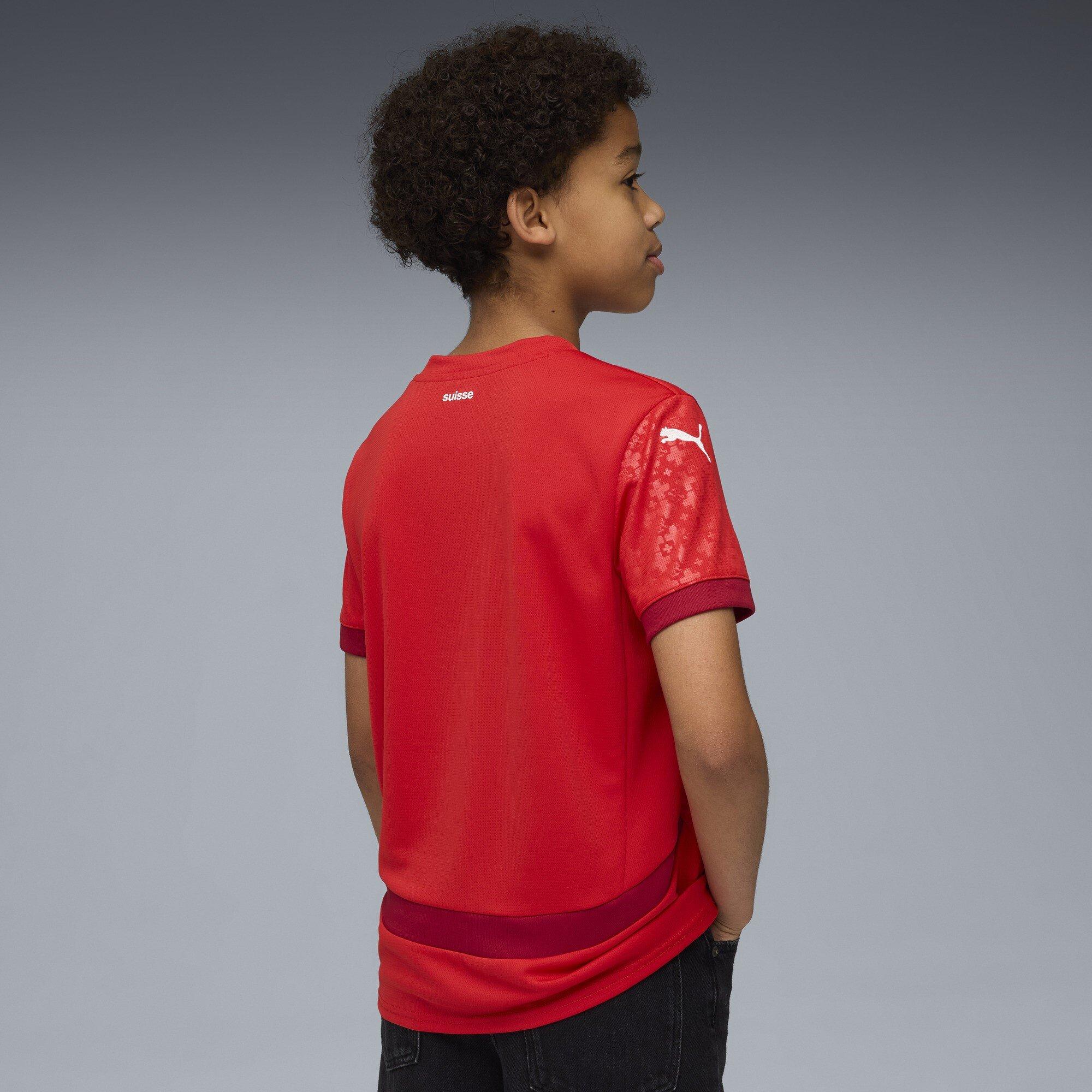 Vermelho - Puma - Switzerland Home Shirt 2025 Juniors - 4