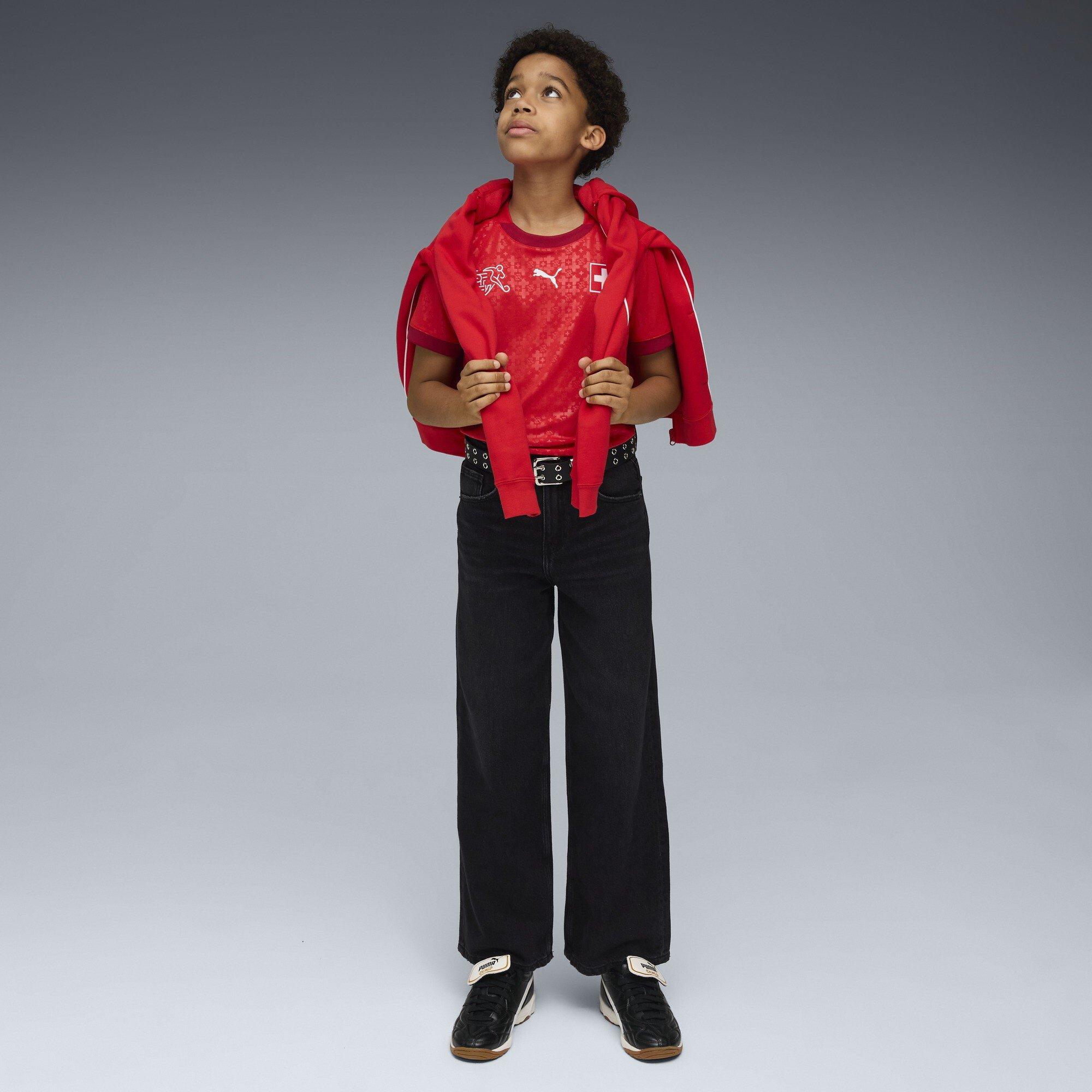 Vermelho - Puma - Switzerland Home Shirt 2025 Juniors - 6