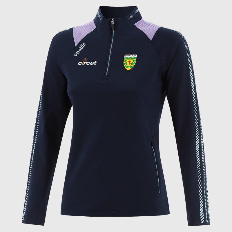 Mar/Pur/Grn - ONeills - Donegal Dynamo Half Zip Top Ladies - 1