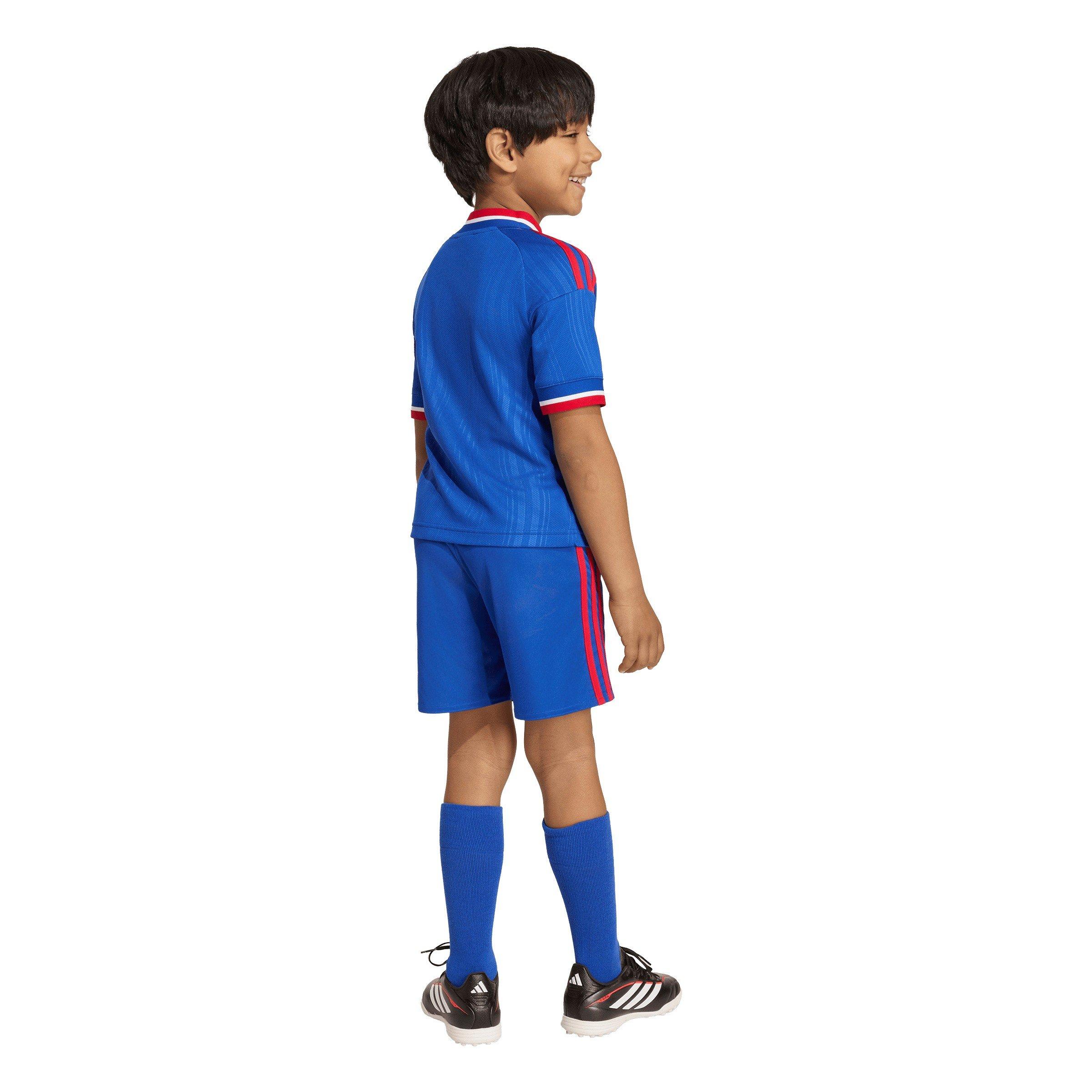 Blauw/Rood - adidas - Manchester United Away Mini Kit 2026/27 Infants - 4