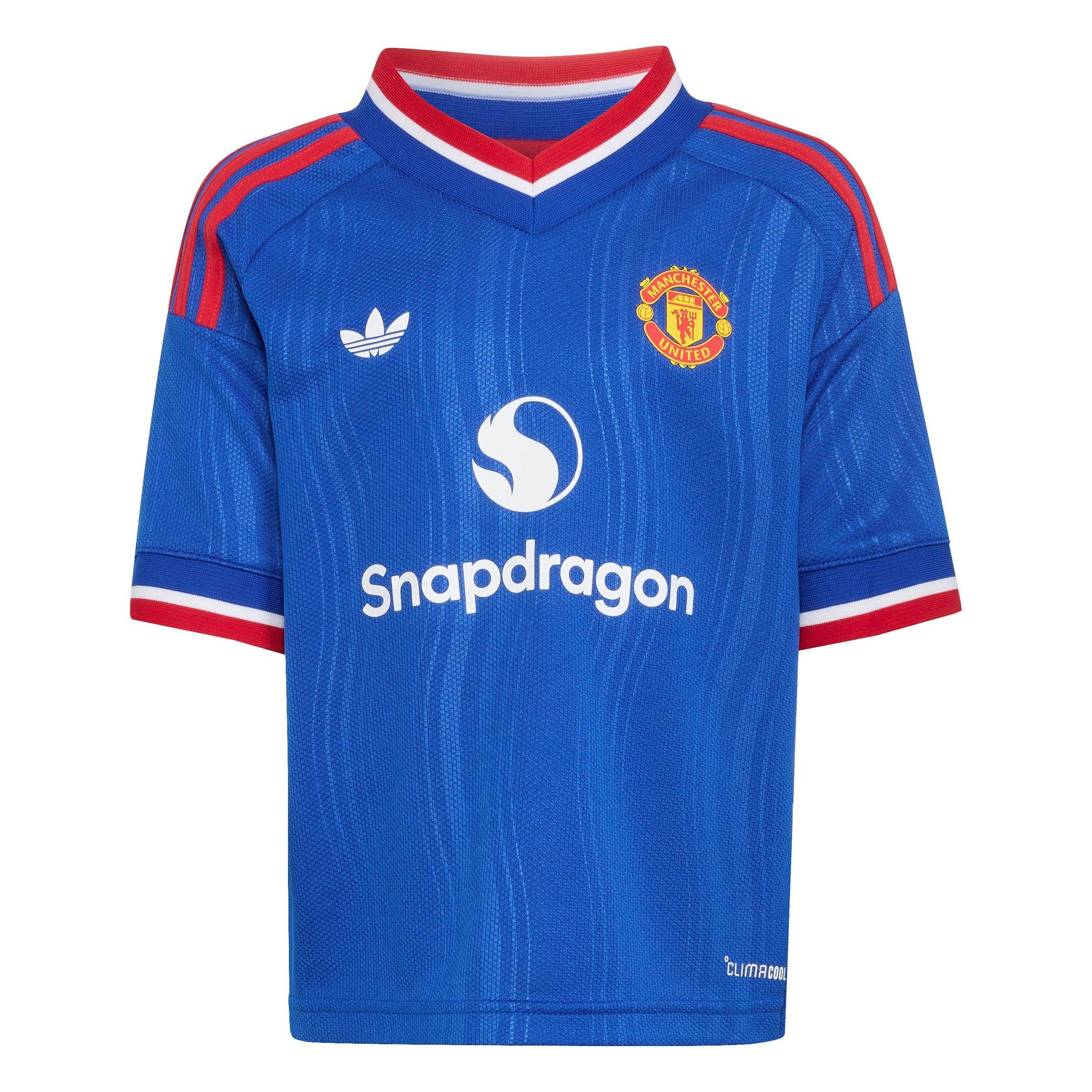 Blauw/Rood - adidas - Manchester United Away Mini Kit 2026/27 Infants - 5