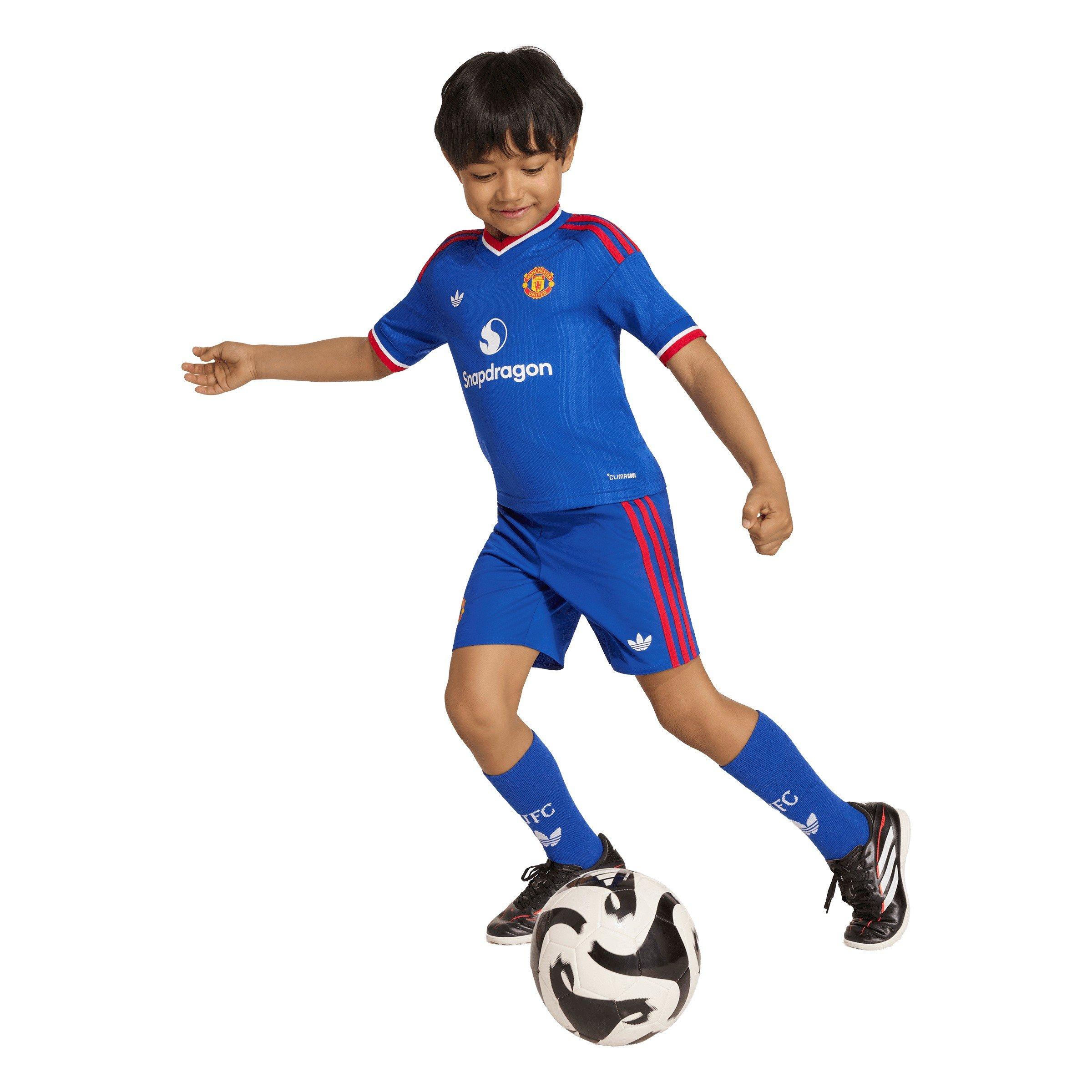 Blauw/Rood - adidas - Manchester United Away Mini Kit 2026/27 Infants - 7