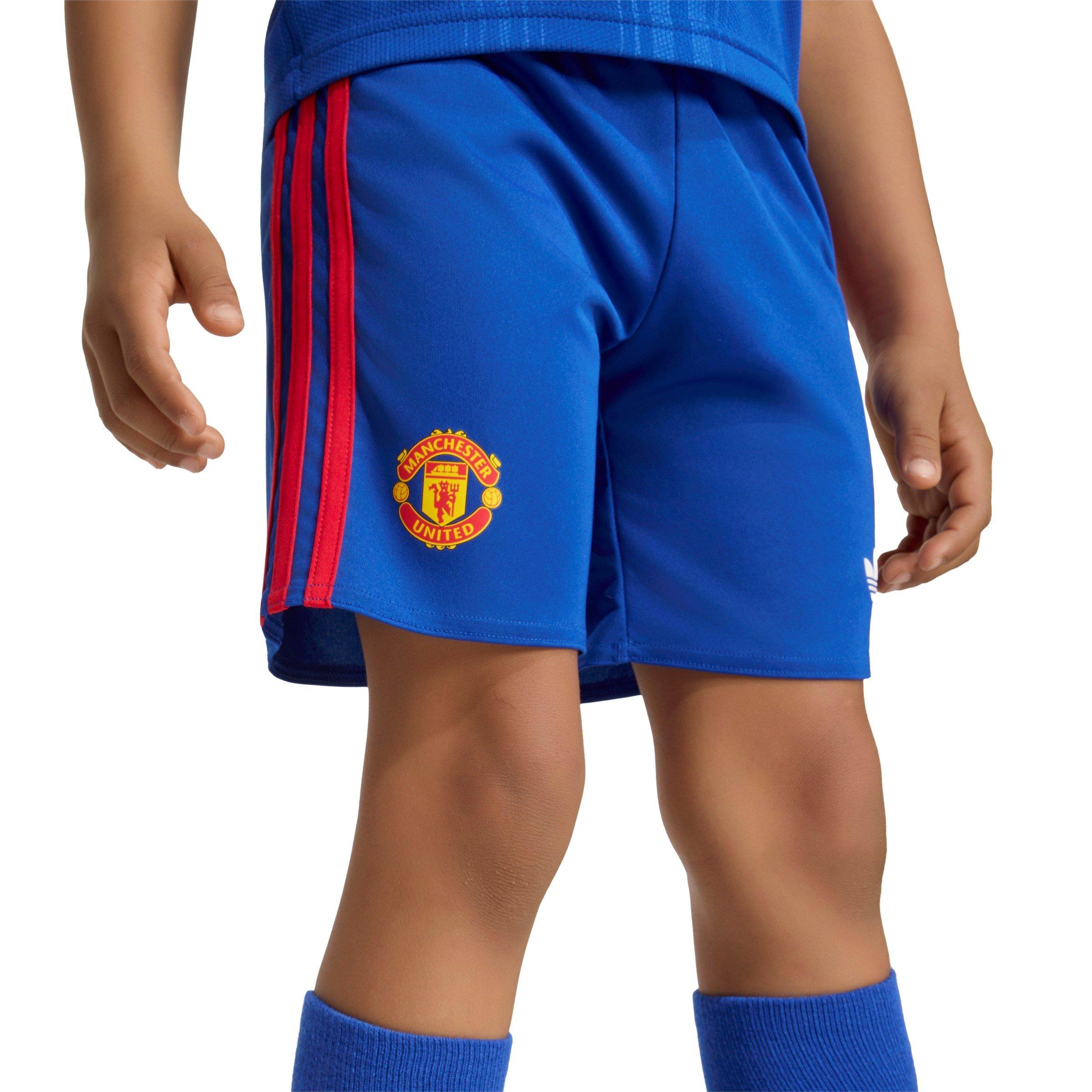 Blauw/Rood - adidas - Manchester United Away Mini Kit 2026/27 Infants - 9