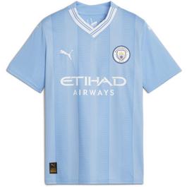 Puma Manchester City Home Shirt 2023 2024 Juniors