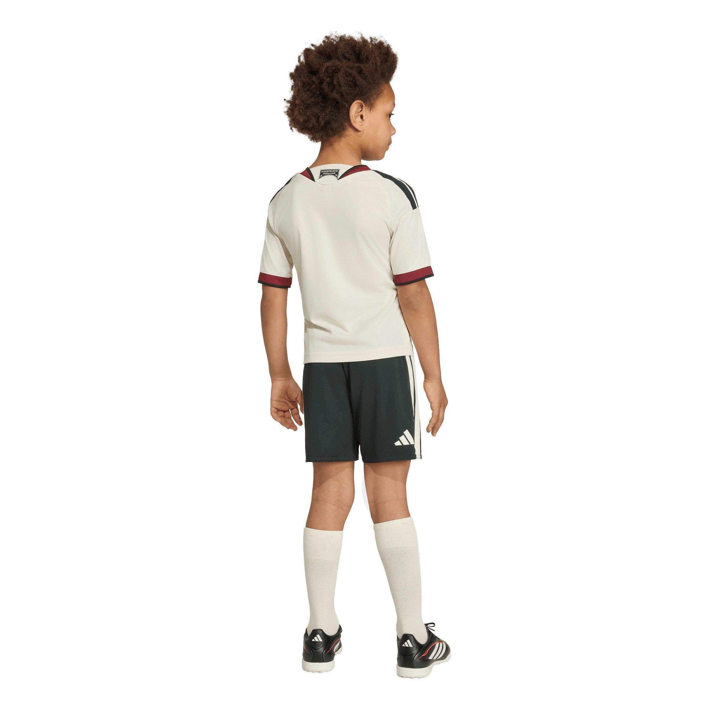 White/Red - adidas - Kids' Manchester United Third 2024/25 AEROREADY Short-Sleeve Mini Kit - 6