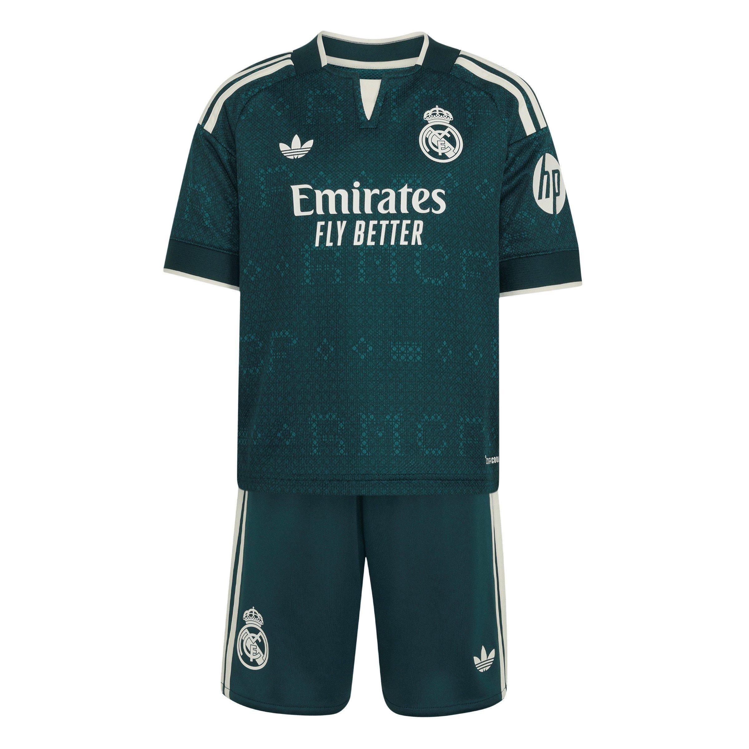 Green/White - adidas - Real Madrid Away Mini Kit 2026/27 Infants - 1