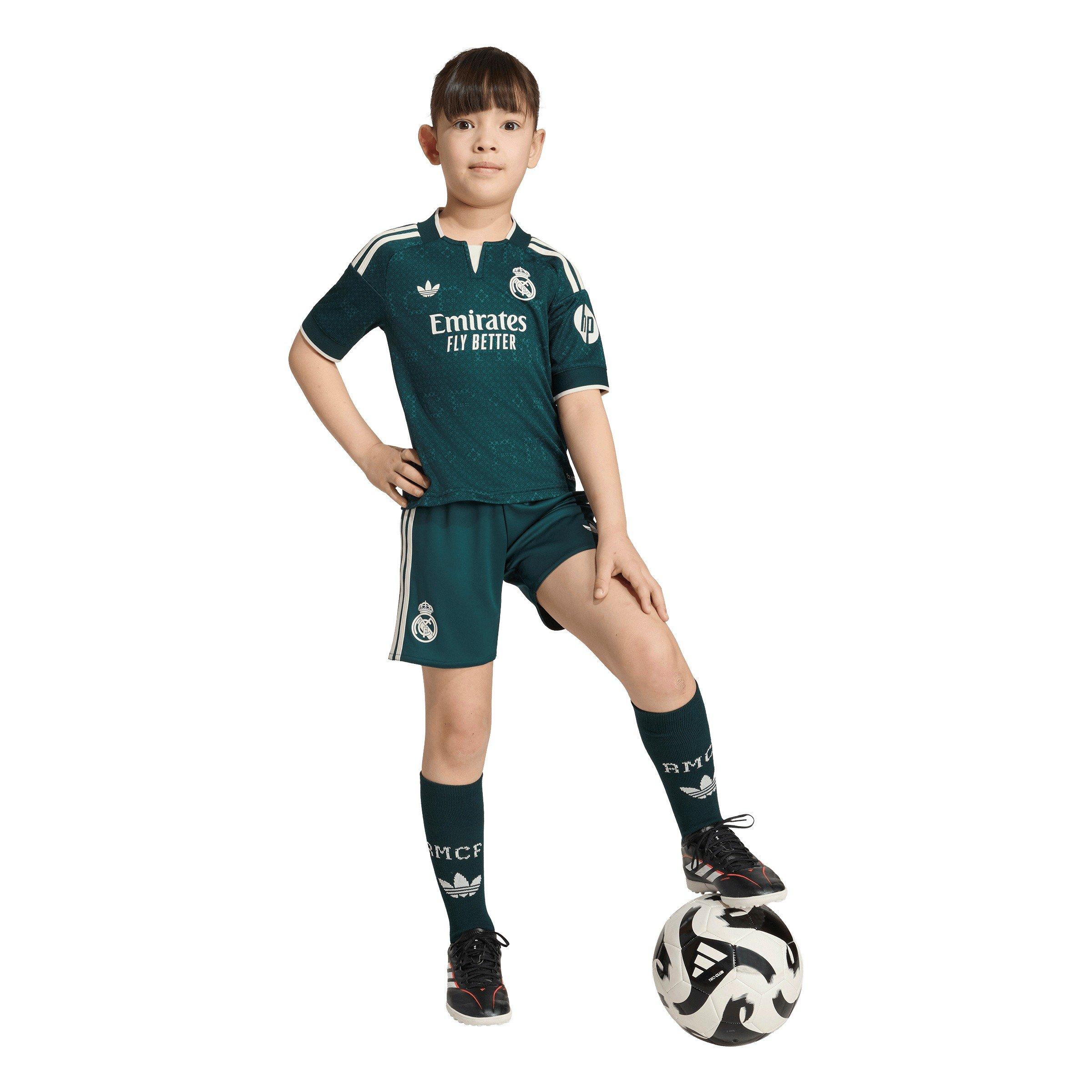 Vert/Blanc - adidas - Real Madrid Away Mini Kit 2026/27 Infants - 12