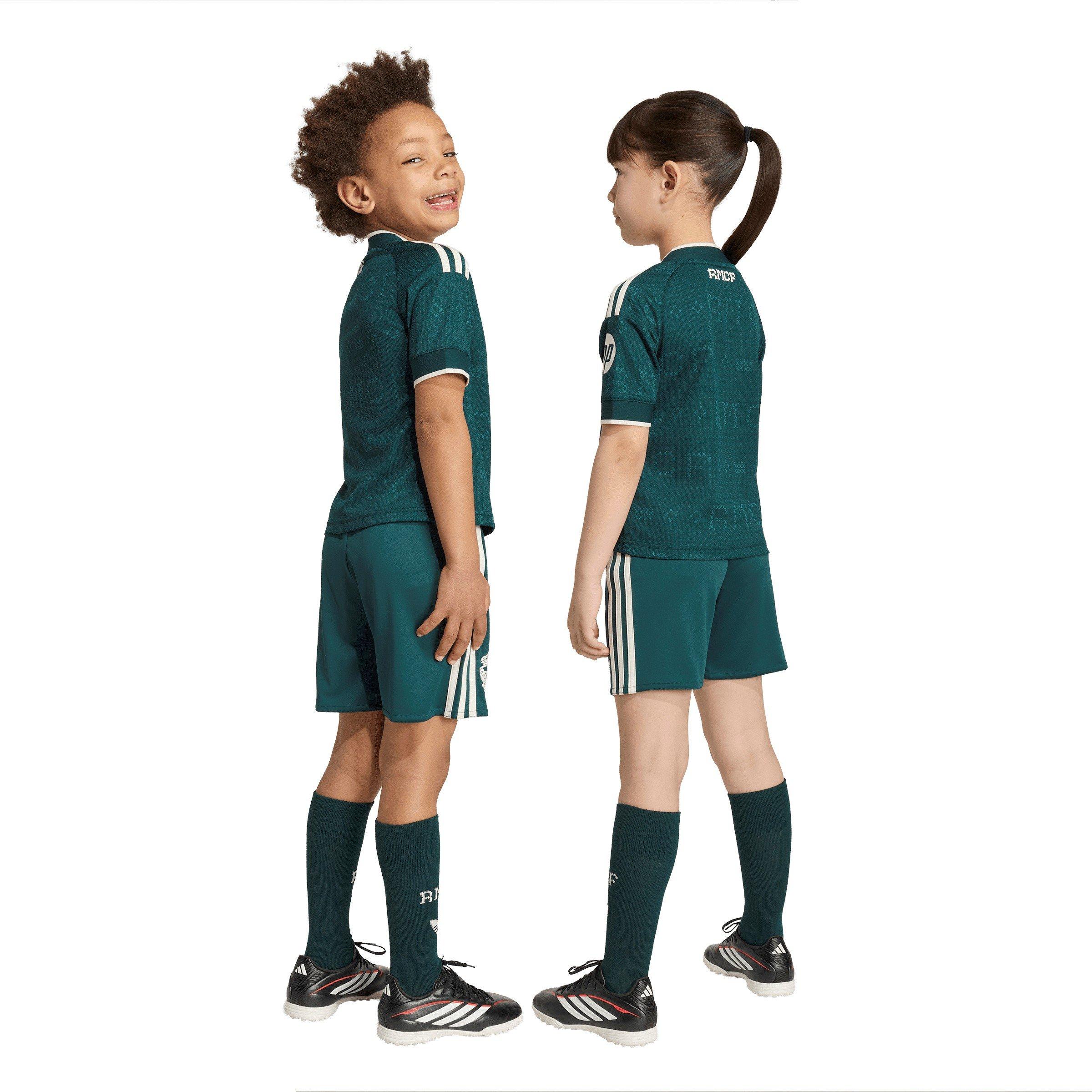 Vert/Blanc - adidas - Real Madrid Away Mini Kit 2026/27 Infants - 4