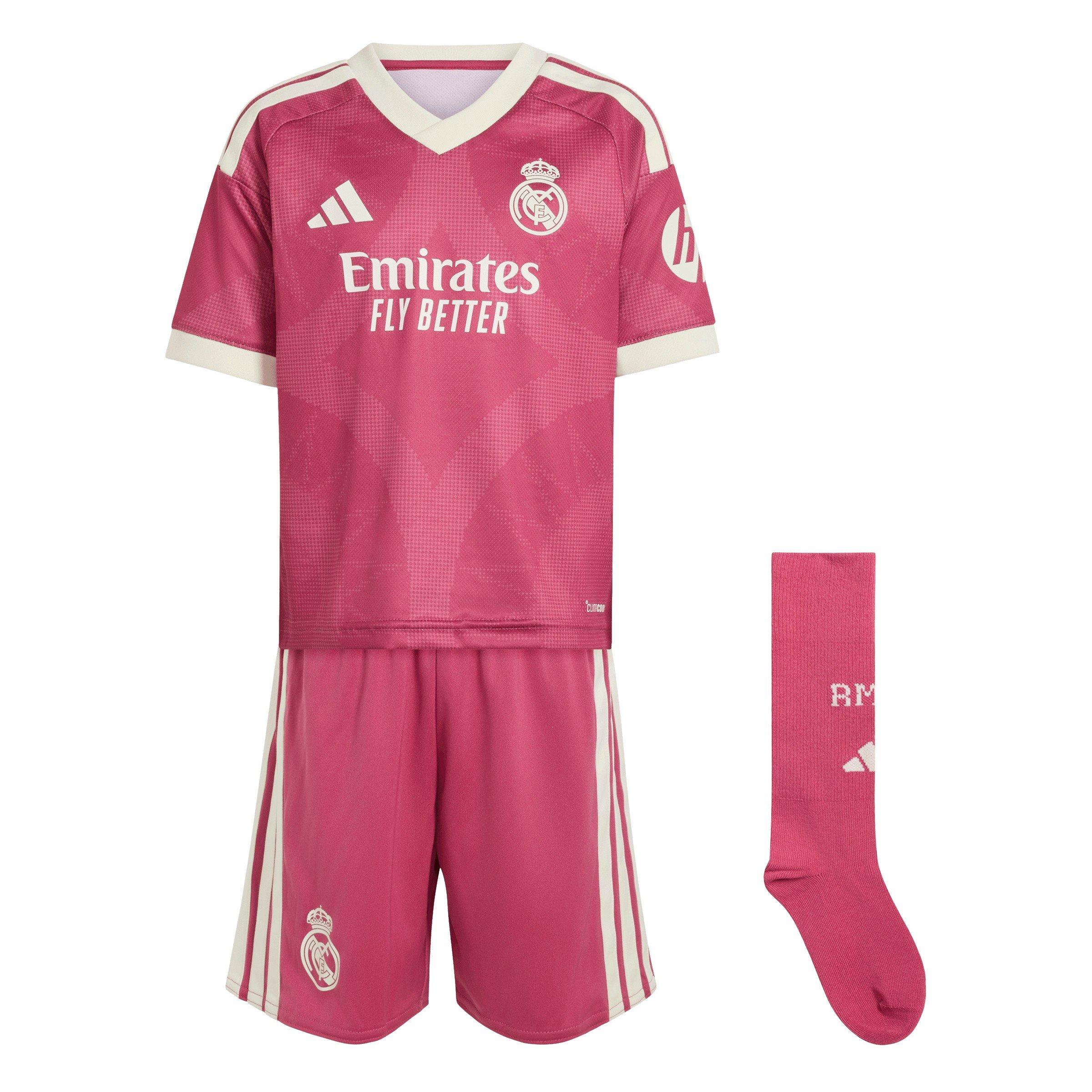 Rose/Blanc - adidas - Real Madrid Third Mini Kit 2026/27 Infants - 1