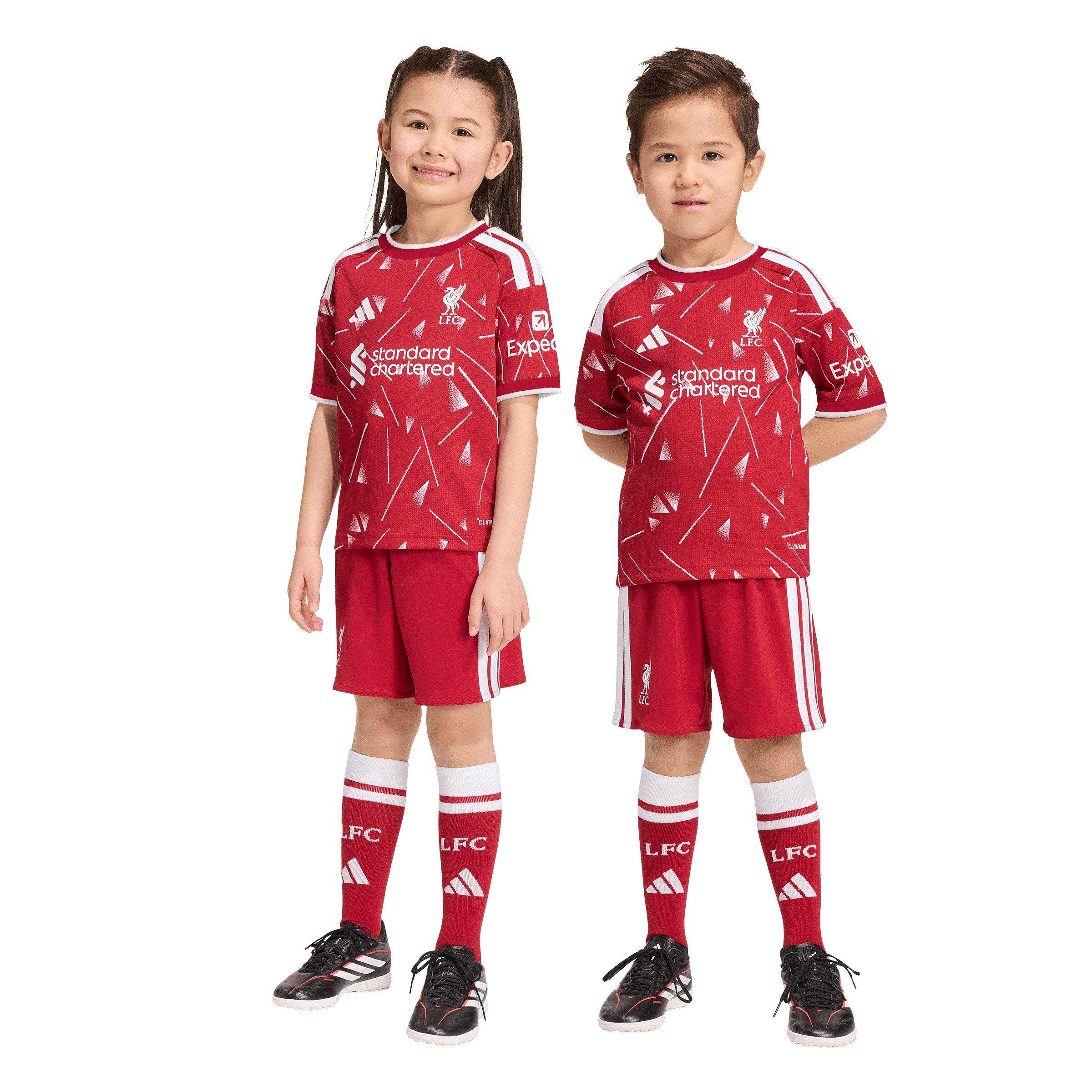 Rot/Weiß - adidas - Liverpool 2026 2027 Home Mini Kit Infants - 3