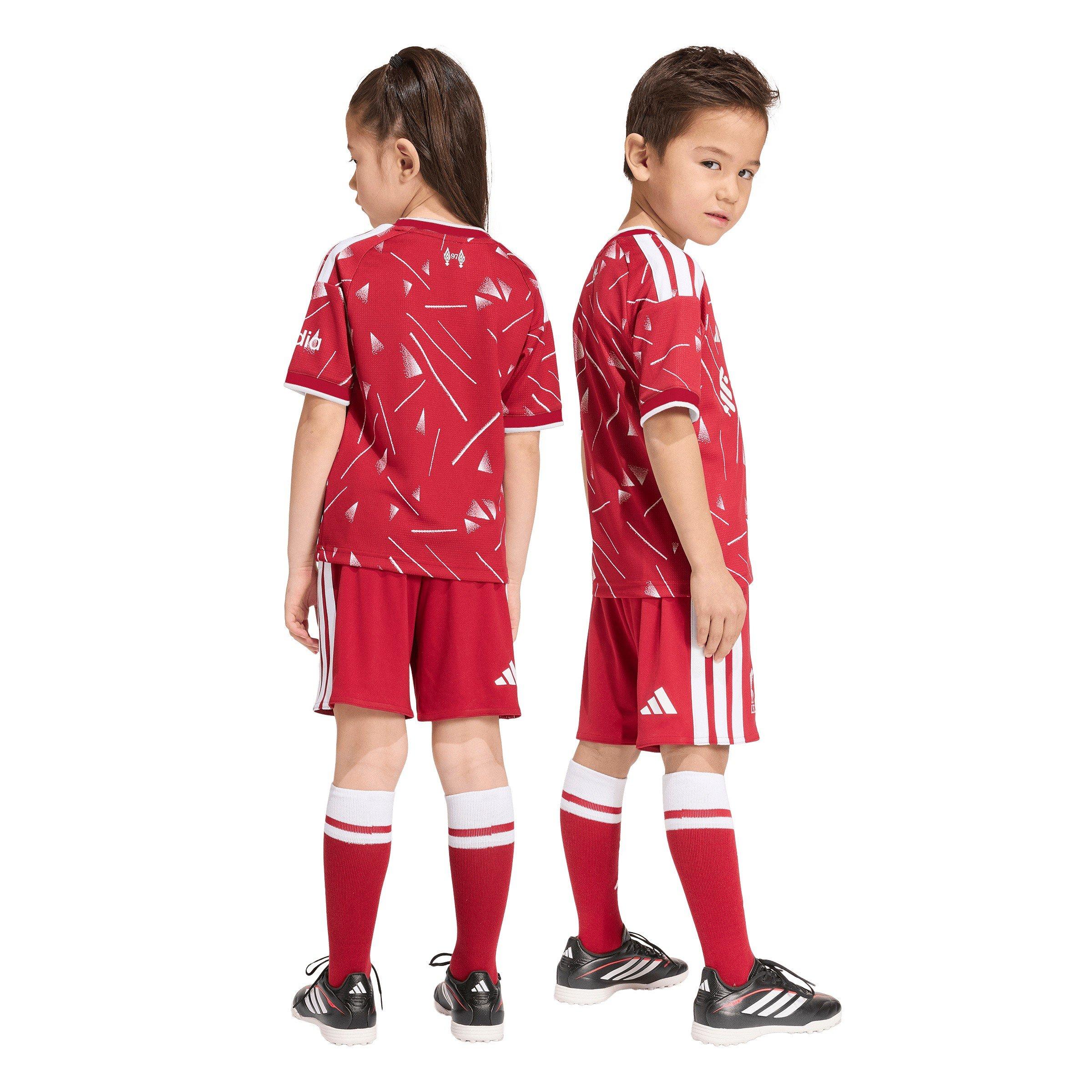 Rot/Weiß - adidas - Liverpool 2026 2027 Home Mini Kit Infants - 4