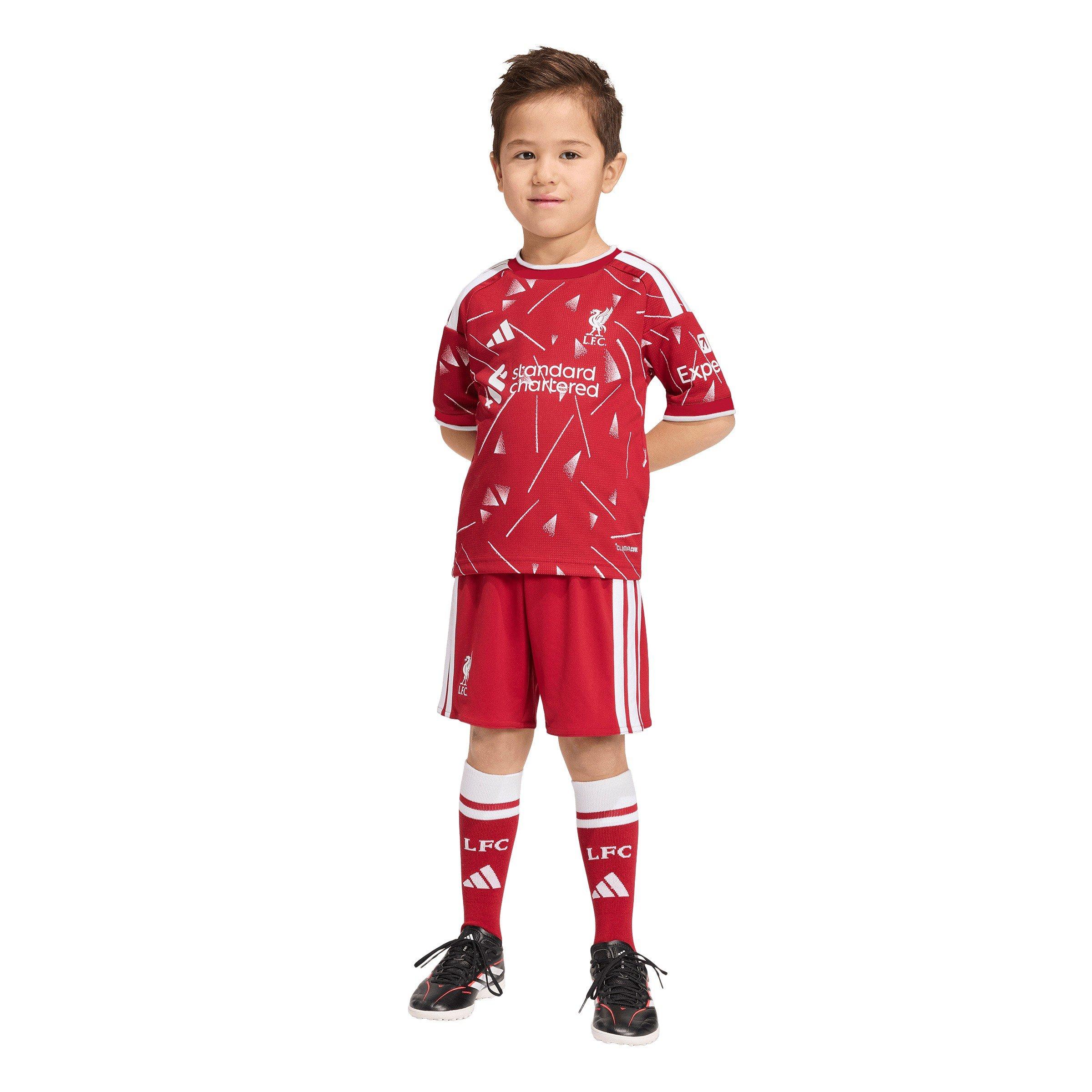Rot/Weiß - adidas - Liverpool 2026 2027 Home Mini Kit Infants - 5