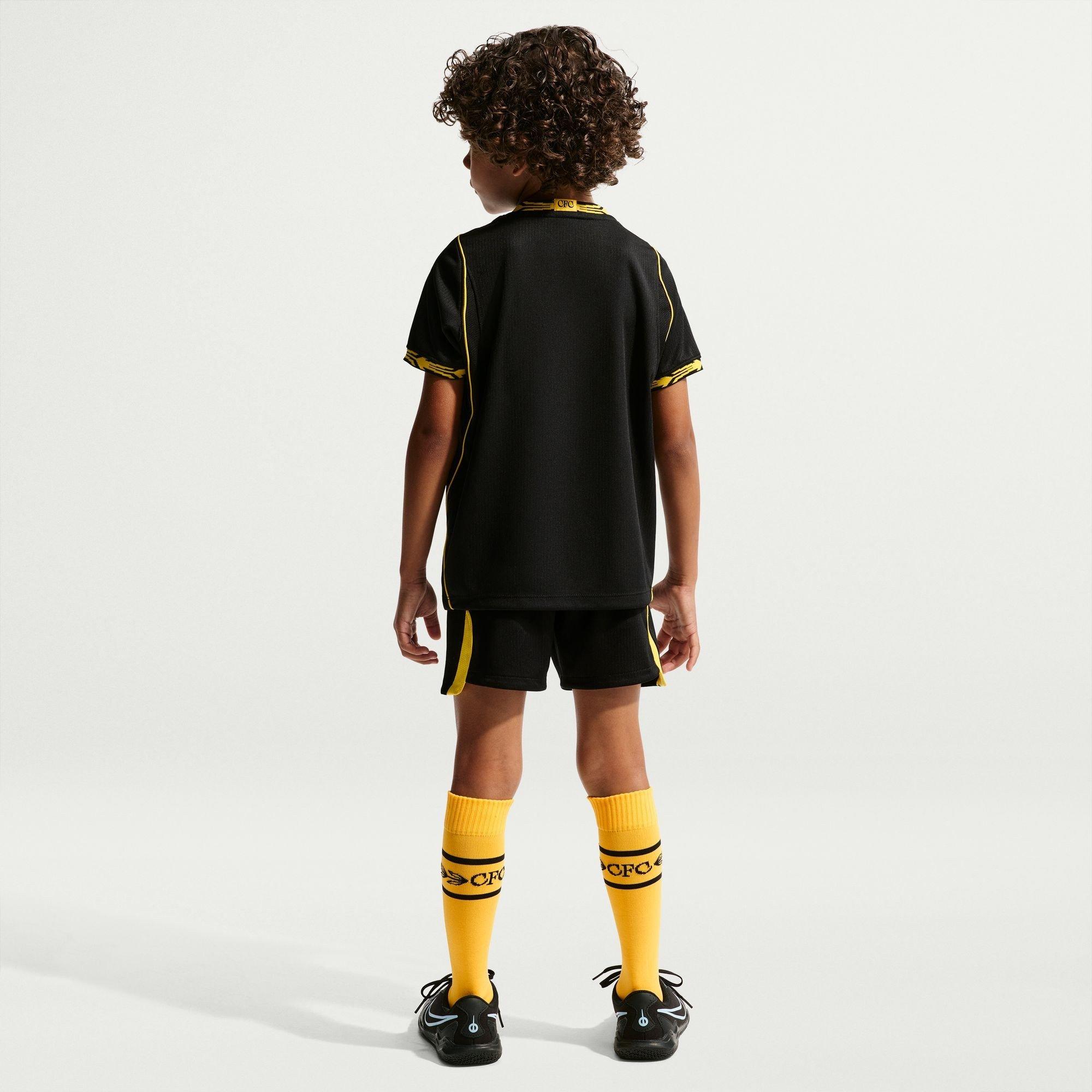 Black/Gold - Nike - Chelsea Away Mini Kit 2026/27 Infants - 4