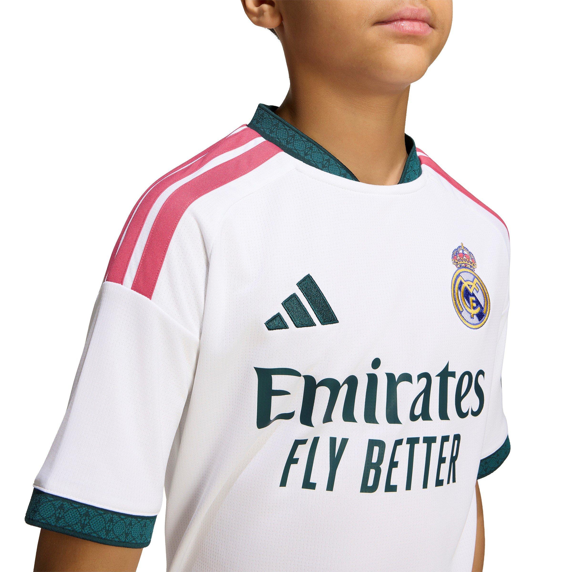 Wit/Groen - adidas - Real Madrid Home Kit 2026/27 Juniors - 8