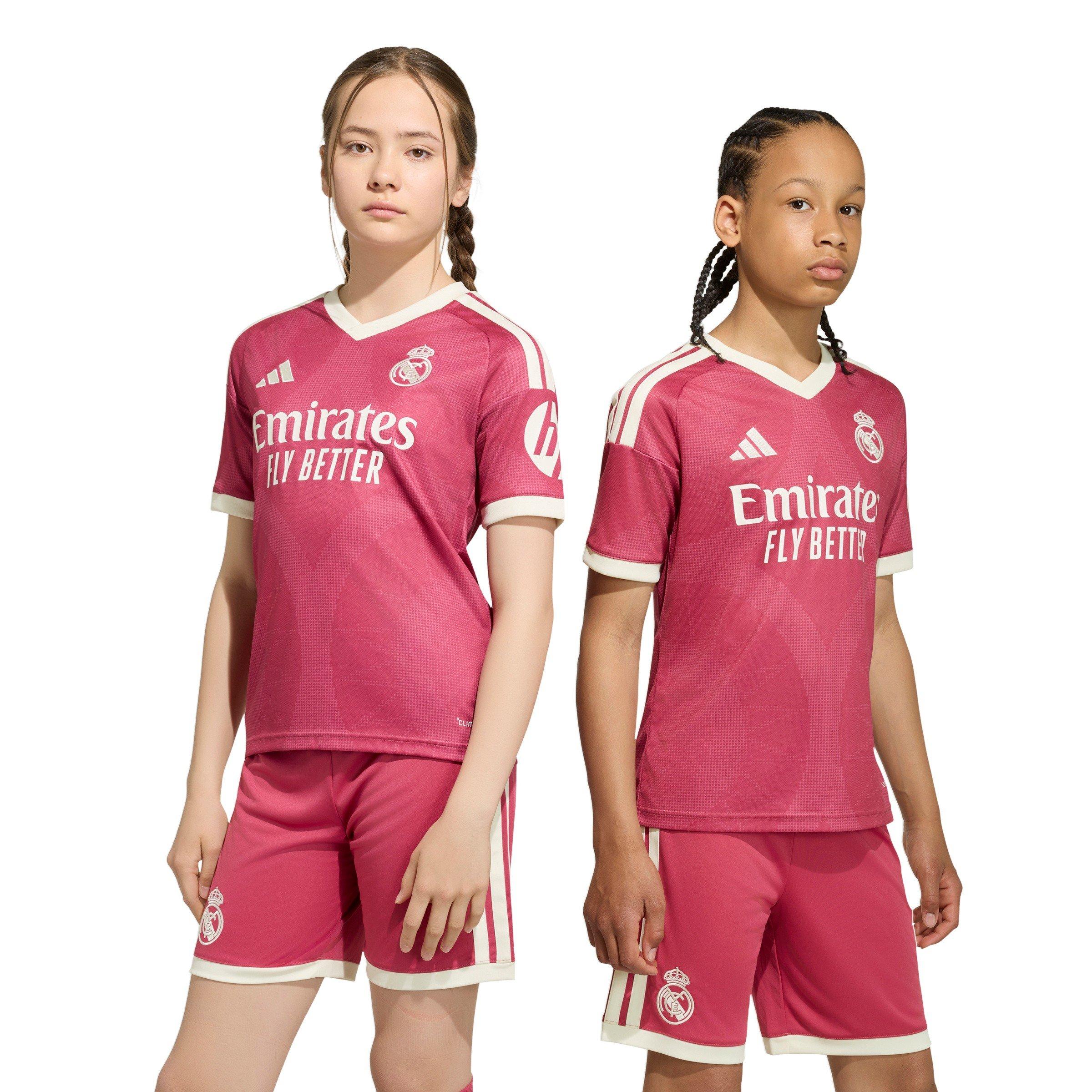 Rose/Blanc - adidas - Real Madrid Third Shirt 2026/27 Juniors - 3