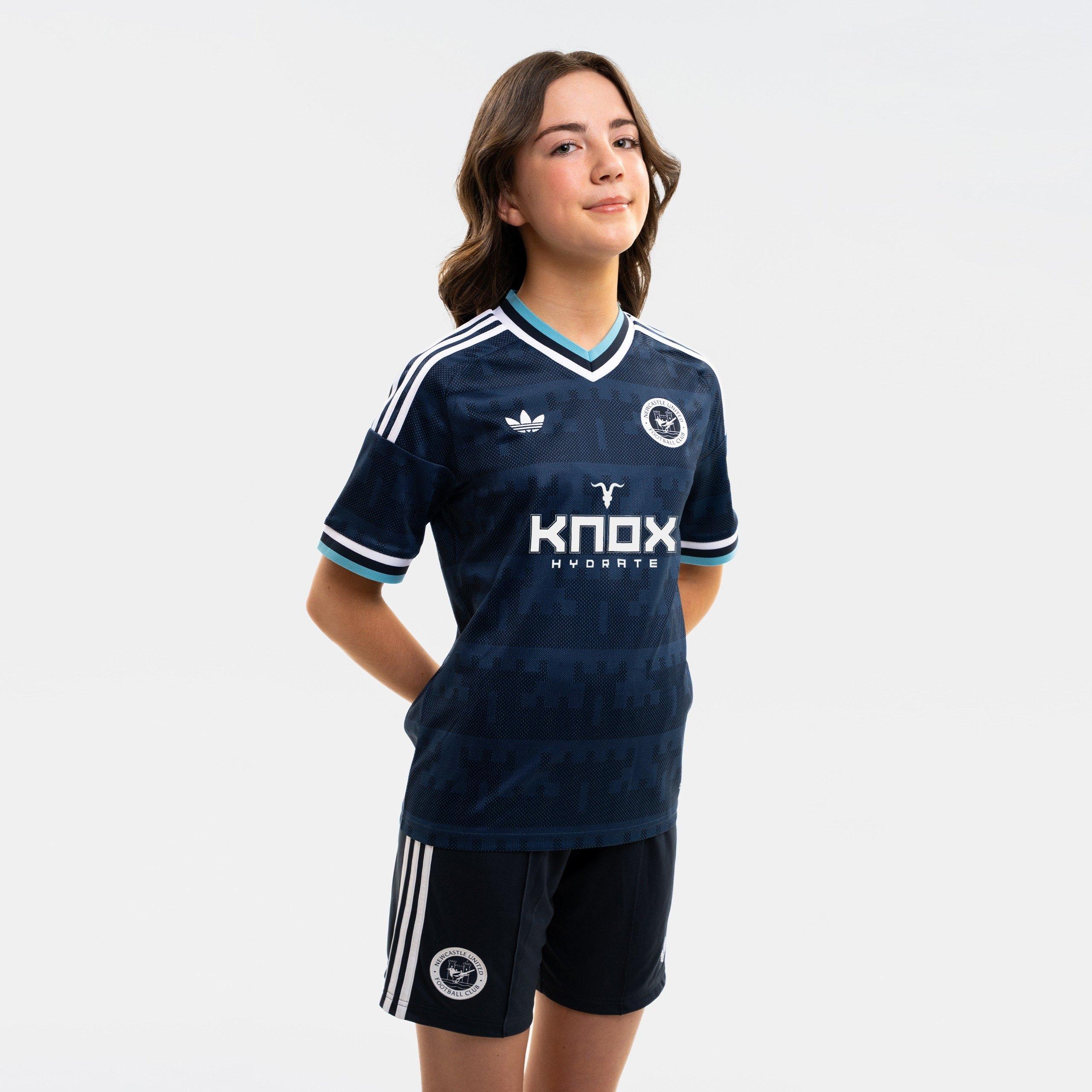 Navy/Blue - adidas - Newcastle United Away Shirt 2026/27 Juniors - 1