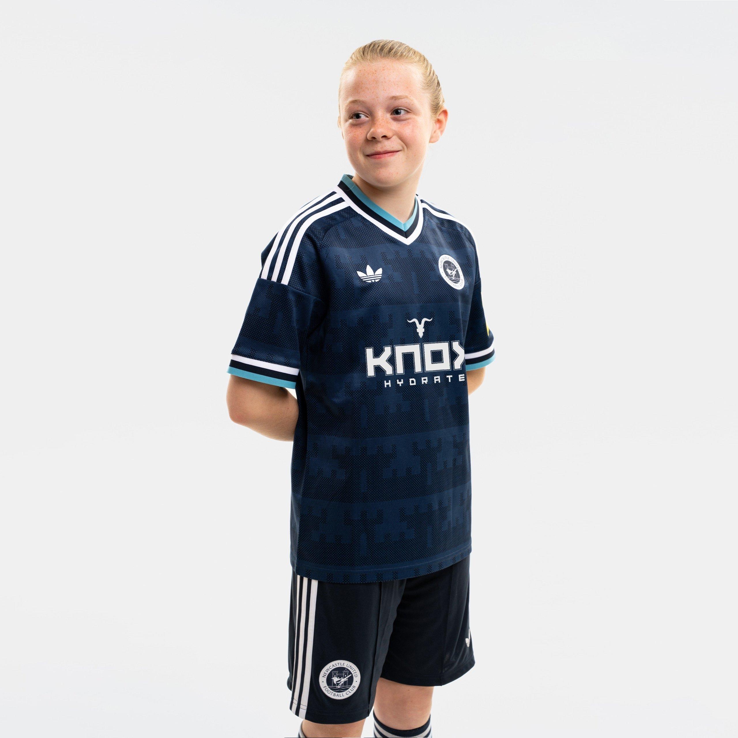 Marineblå/Blå - adidas - Newcastle United Away Shirt 2026/27 Juniors - 3