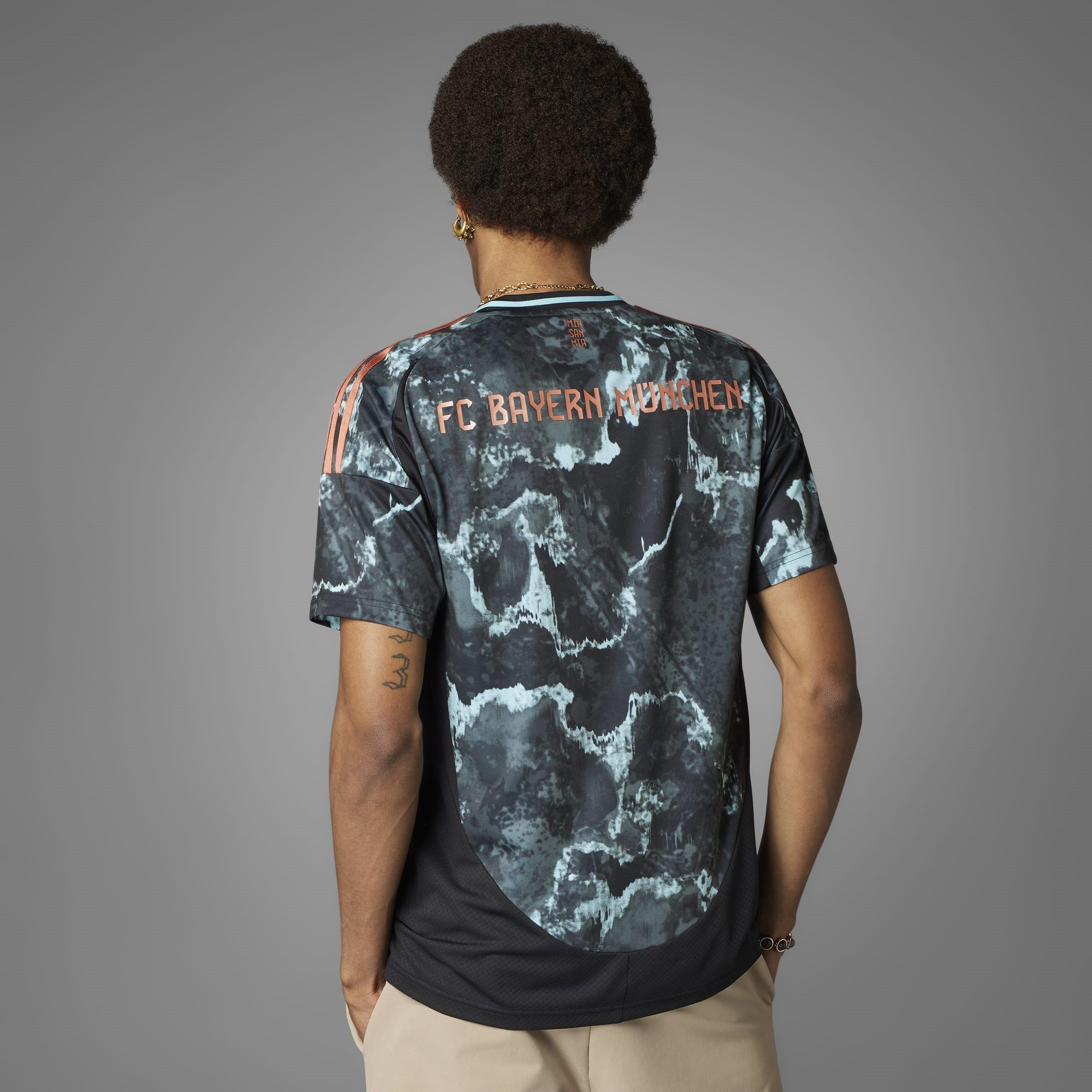 Black - adidas - FC Bayern Away Shirt 2024 2025 - 9