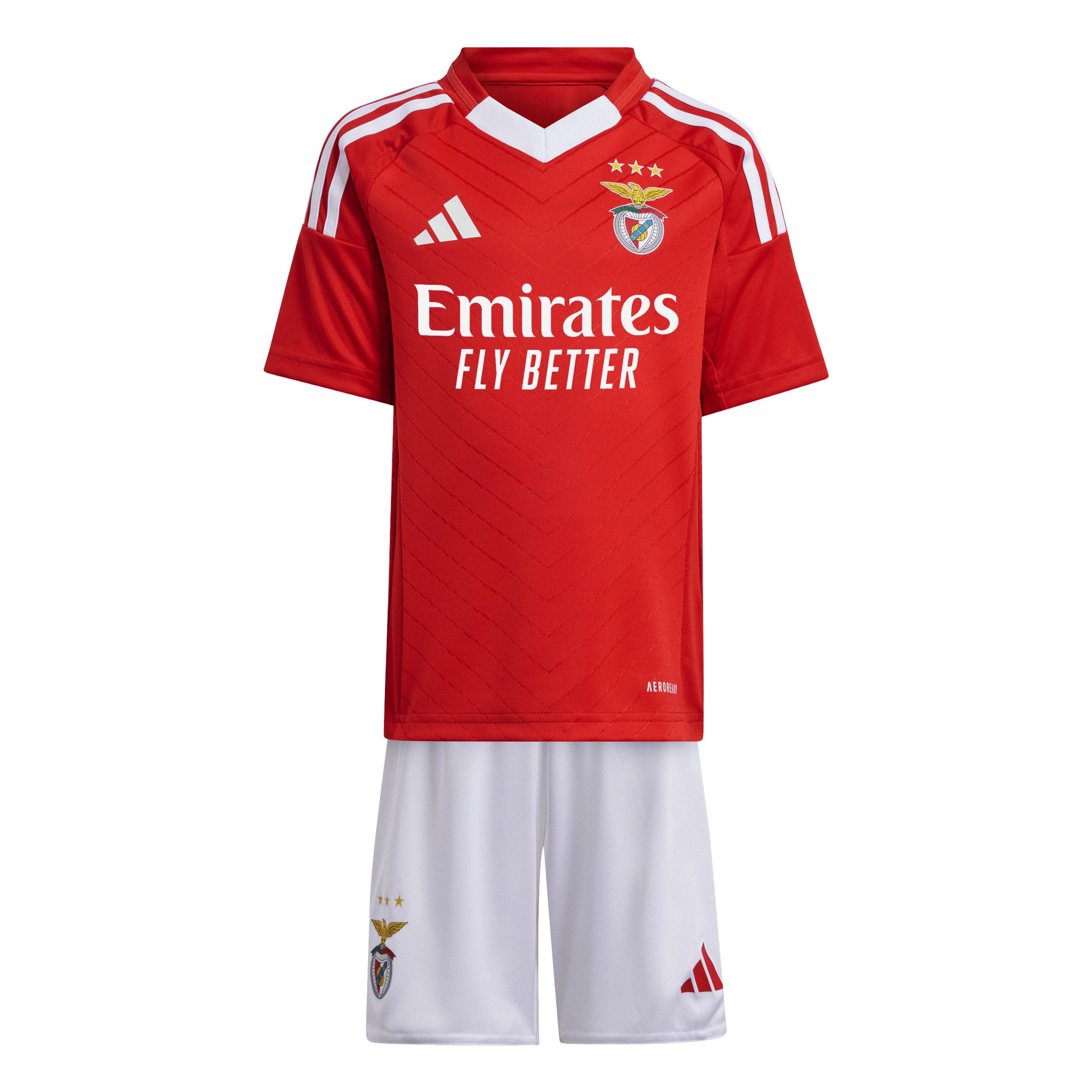 Adidas  Infant Infants Benfica Home Minikit 24/25 - Benred - 2-3 Years