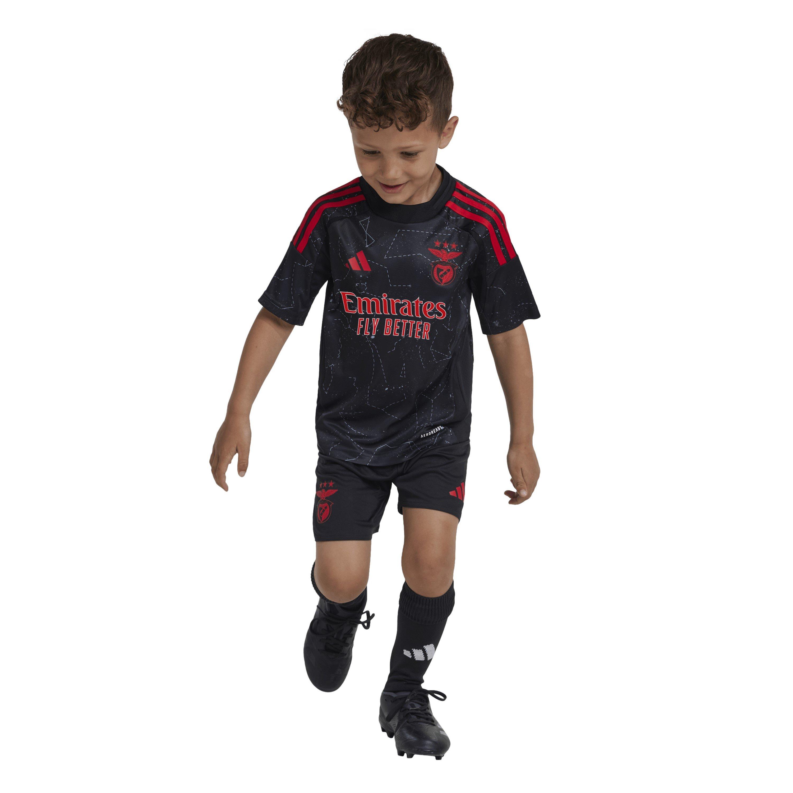 Black - adidas - Benfica Away Minikit 24/25 Babies - 7