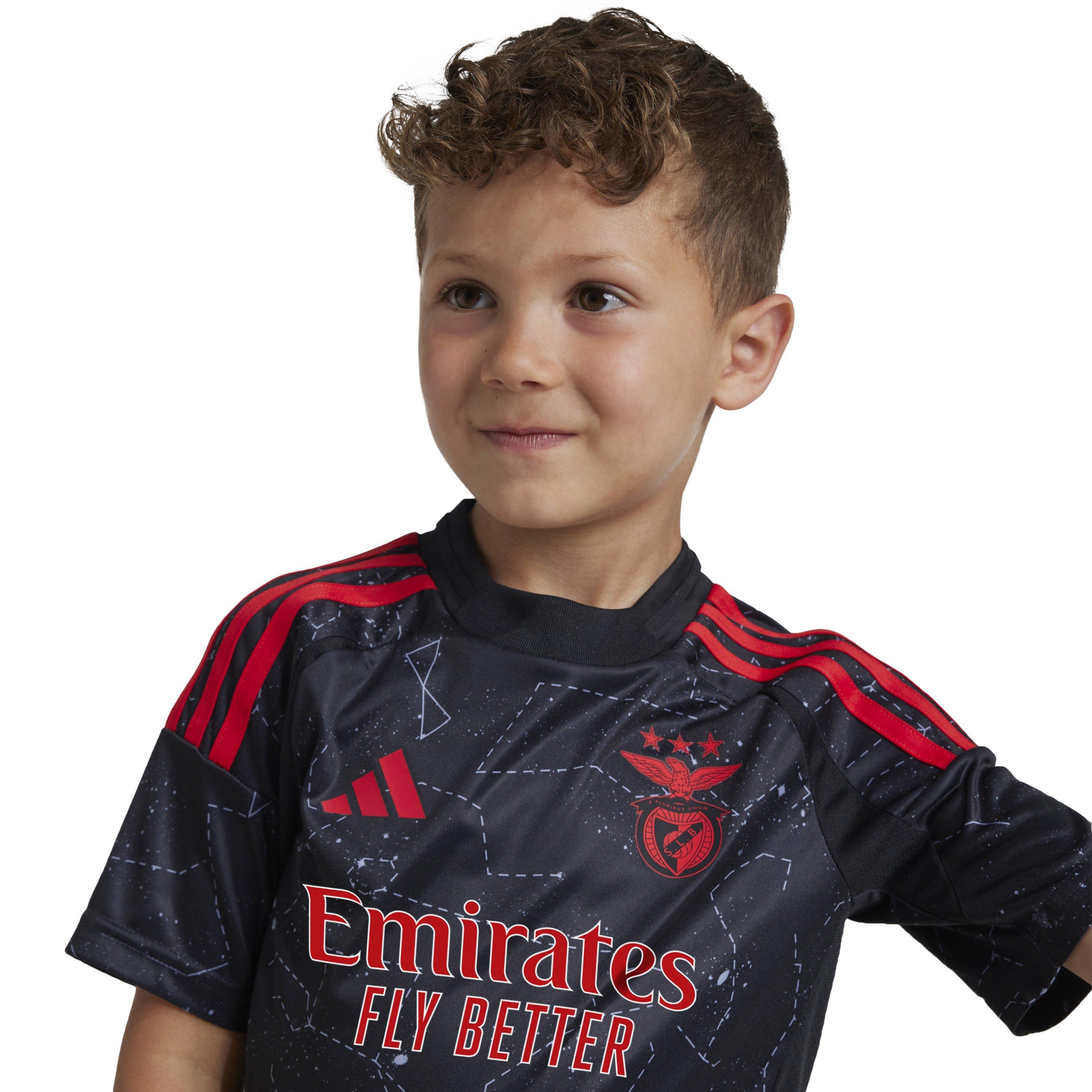 Black - adidas - Benfica Away Minikit 24/25 Babies - 8