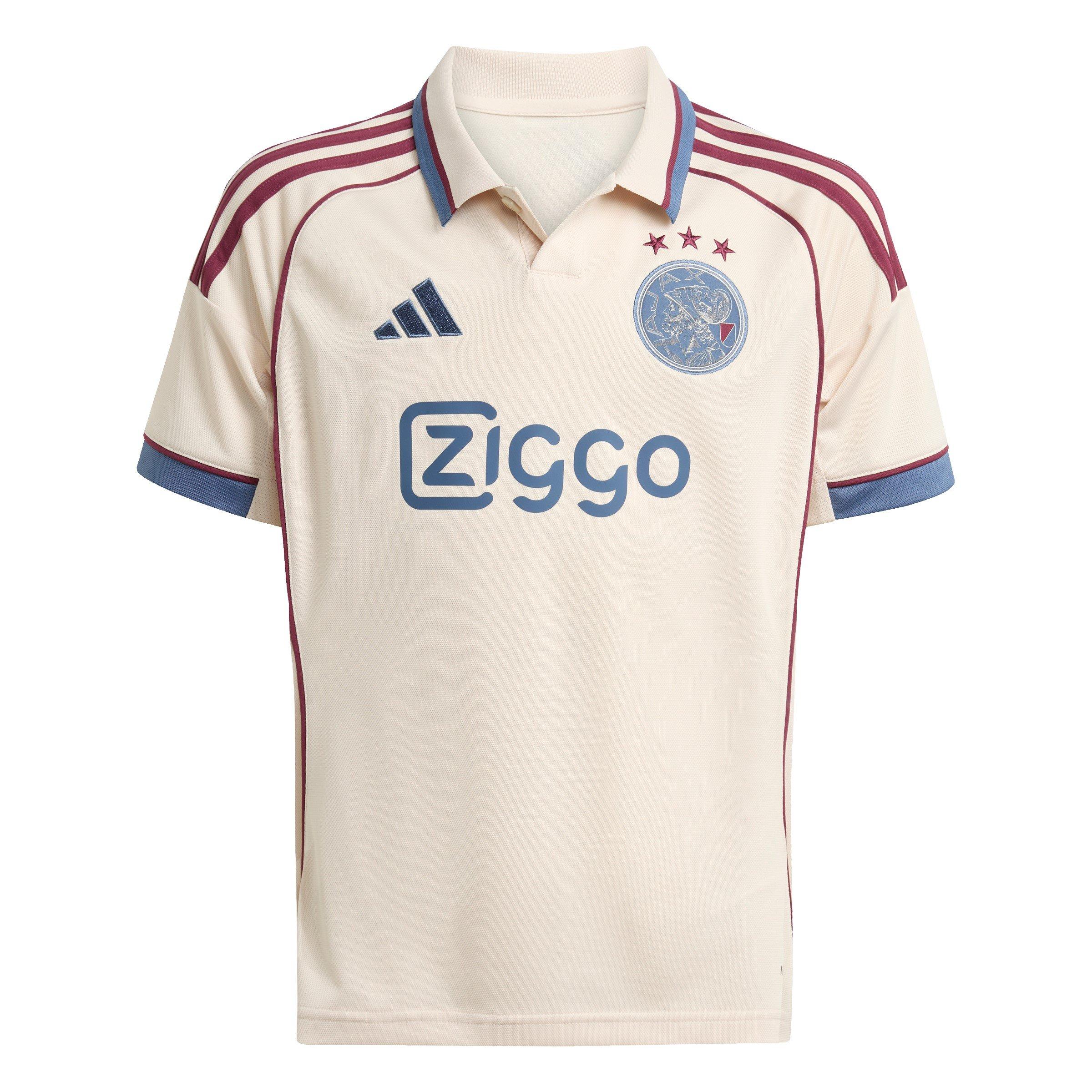 Cream - adidas - Ajax Third Shirt 2025 2026 Juniors - 1