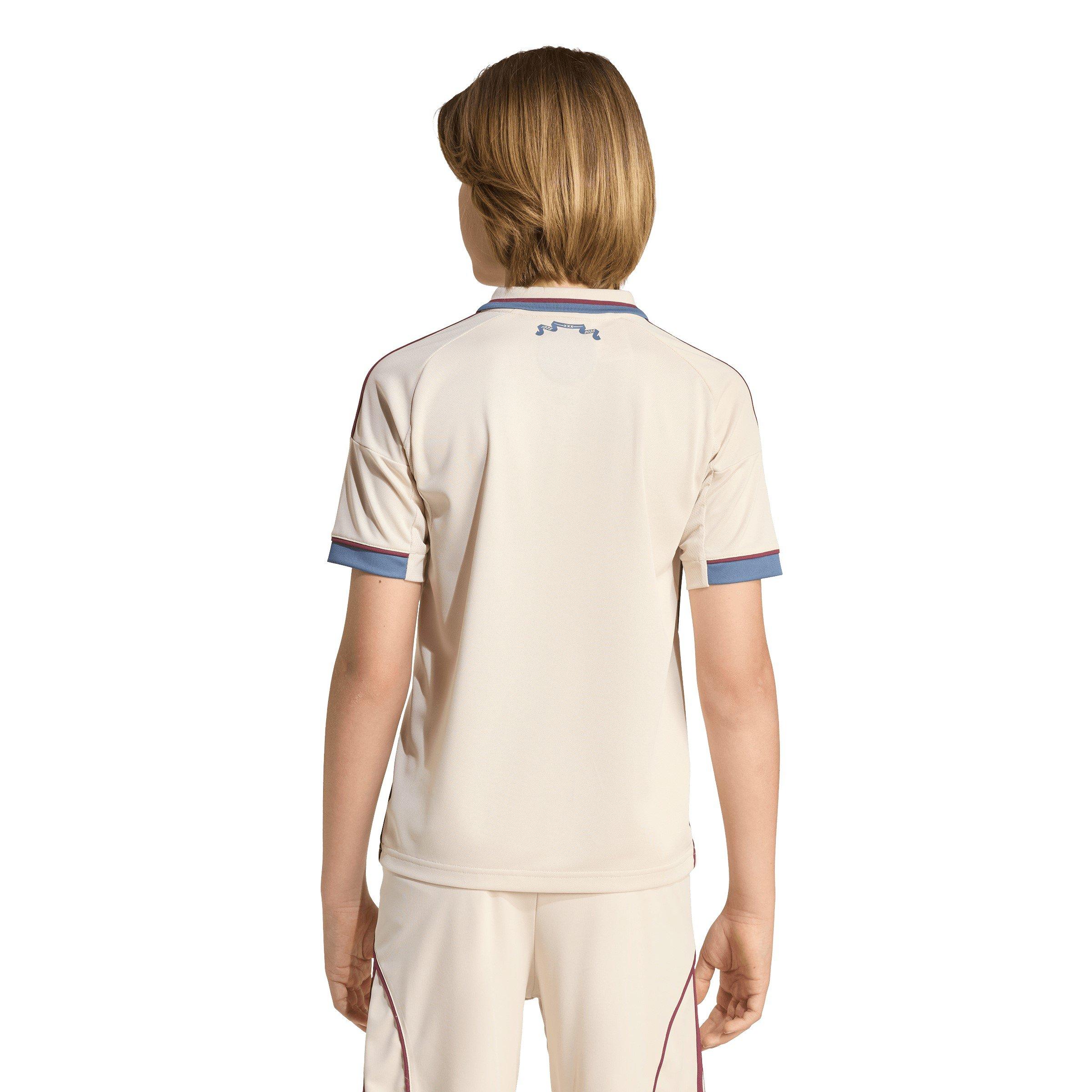 Cream - adidas - Ajax Third Shirt 2025 2026 Juniors - 4