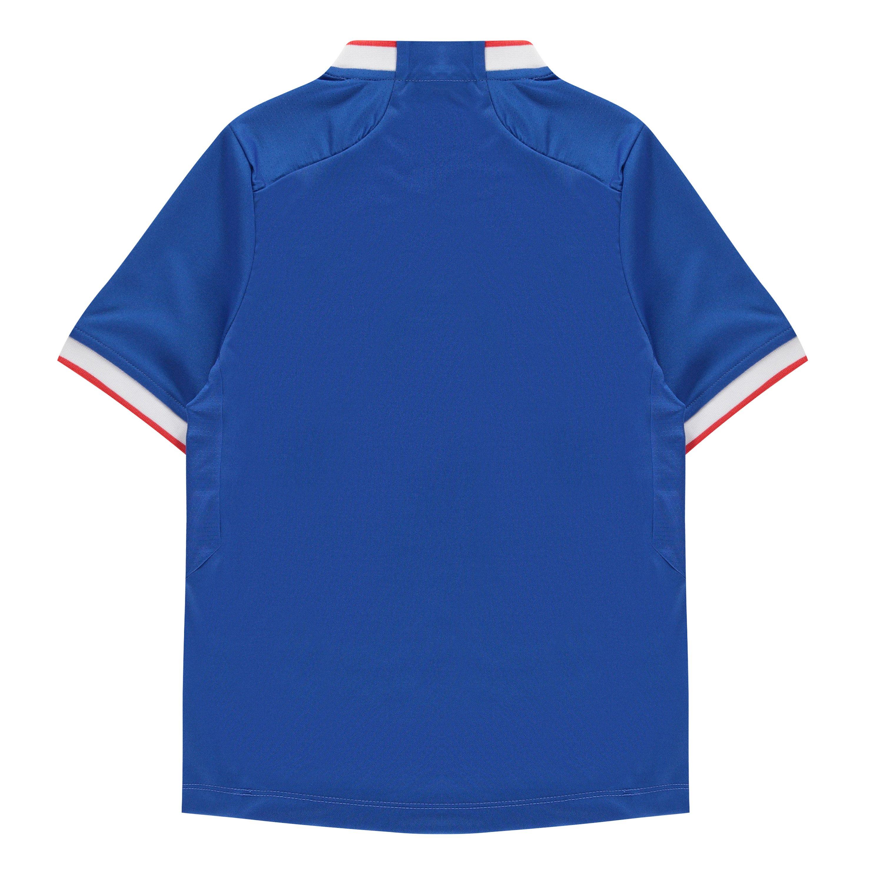 Blu - Castore - Rangers FC Home Shirt 2022 2023 Junior Boys - 2