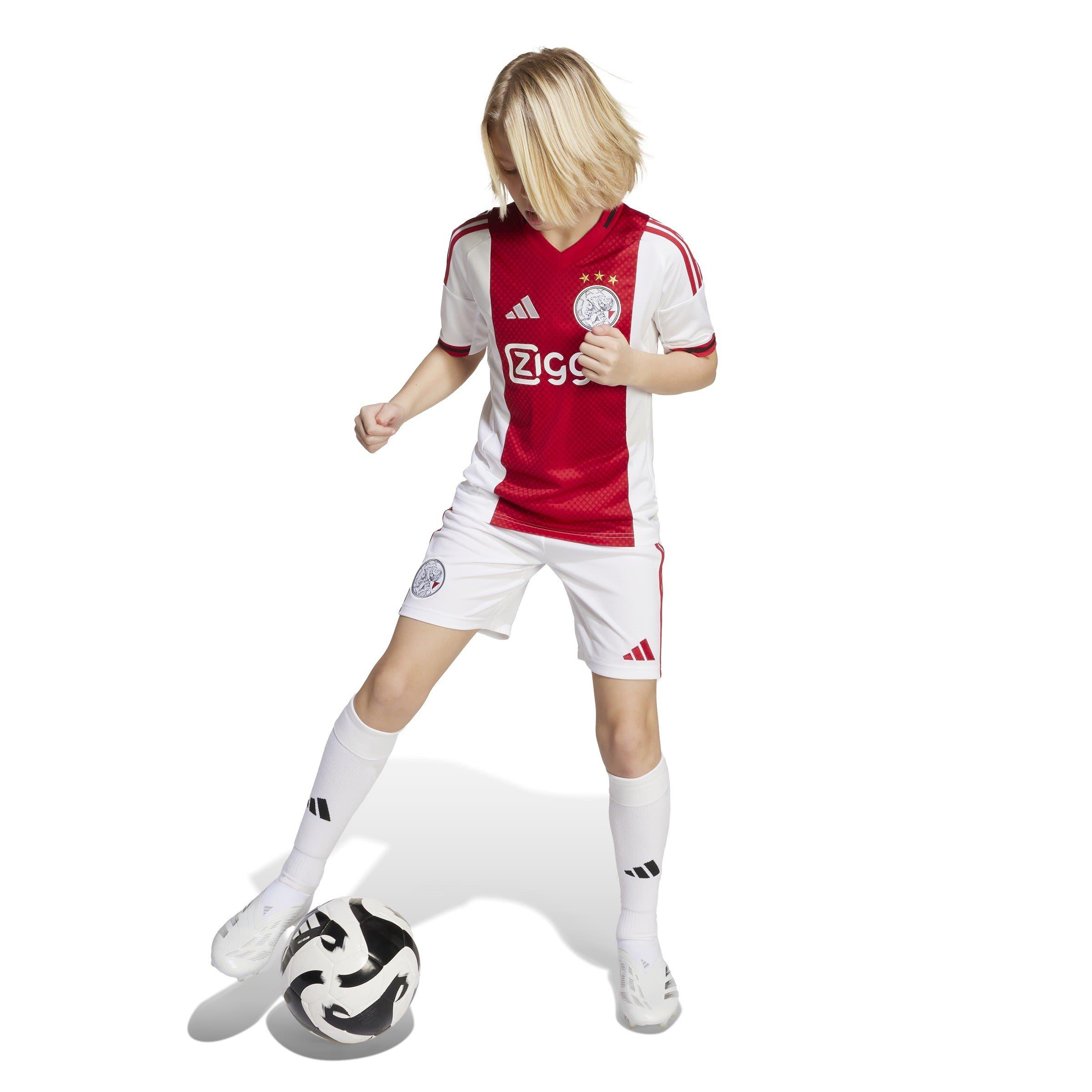 White - adidas - Ajax Home Shirt  2025 2026 Juniors - 7