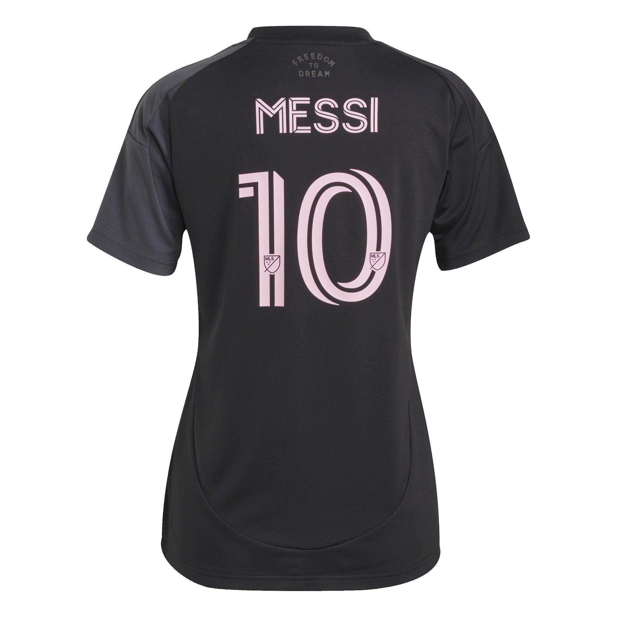 Black - adidas - Inter Miami Away Messi Shirt 2025 2026 Womens - 2
