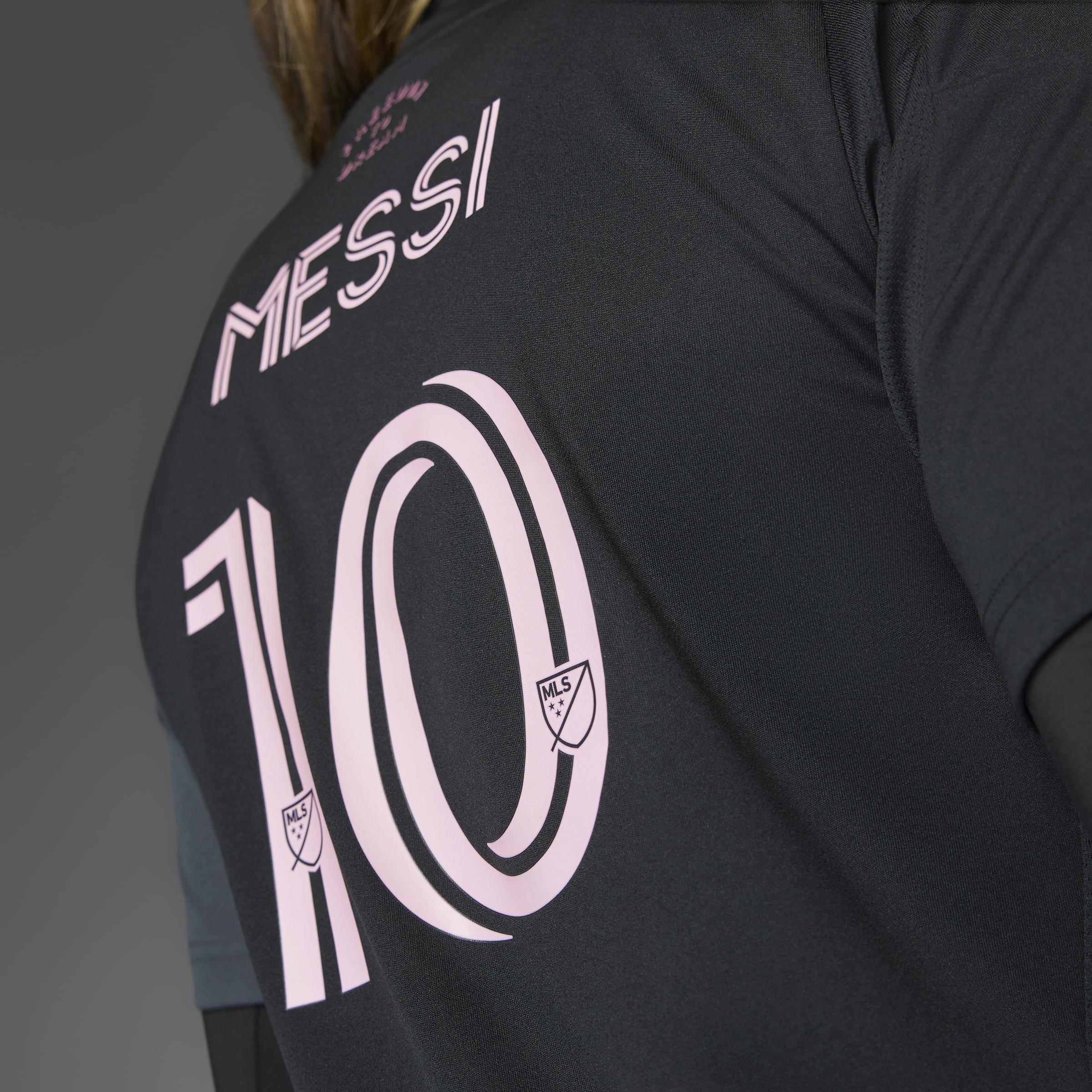 Black - adidas - Inter Miami Away Messi Shirt 2025 2026 Womens - 13